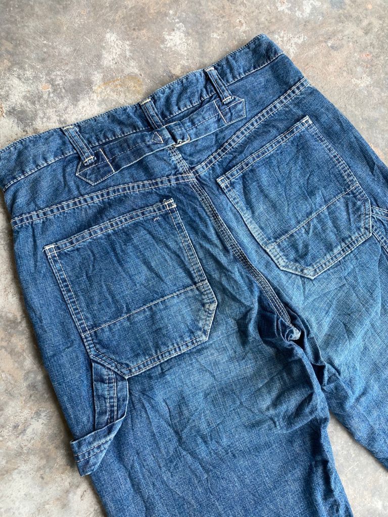 Japanese Brand × Vintage Vintage Denim Carpenter Japanese Urban Research Jeans Size US 30 / EU 46 - 13 Thumbnail