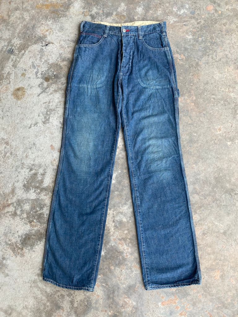 Japanese Brand × Vintage Vintage Denim Carpenter Japanese Urban Research Jeans Size US 30 / EU 46 - 1 Thumbnail