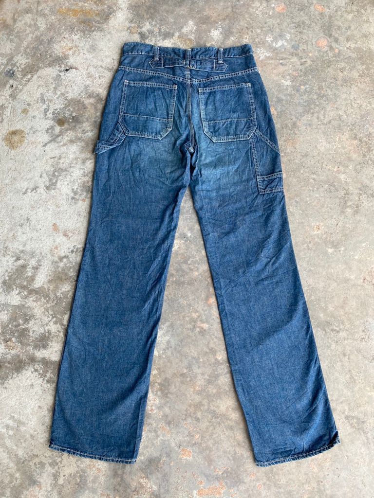 Japanese Brand × Vintage Vintage Denim Carpenter Japanese Urban Research Jeans Size US 30 / EU 46 - 2 Thumbnail