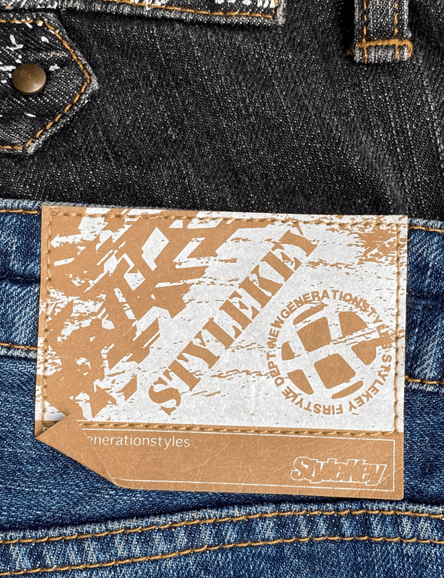 If Six Was Nine × Japanese Brand Stylekey Japanese Brand Double Waist Weird Streetwear Pants Size US 34 / EU 50 - 12 Thumbnail