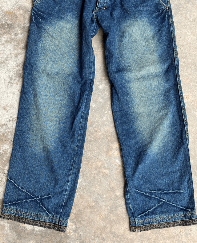 If Six Was Nine × Japanese Brand Stylekey Japanese Brand Double Waist Weird Streetwear Pants Size US 34 / EU 50 - 10 Thumbnail