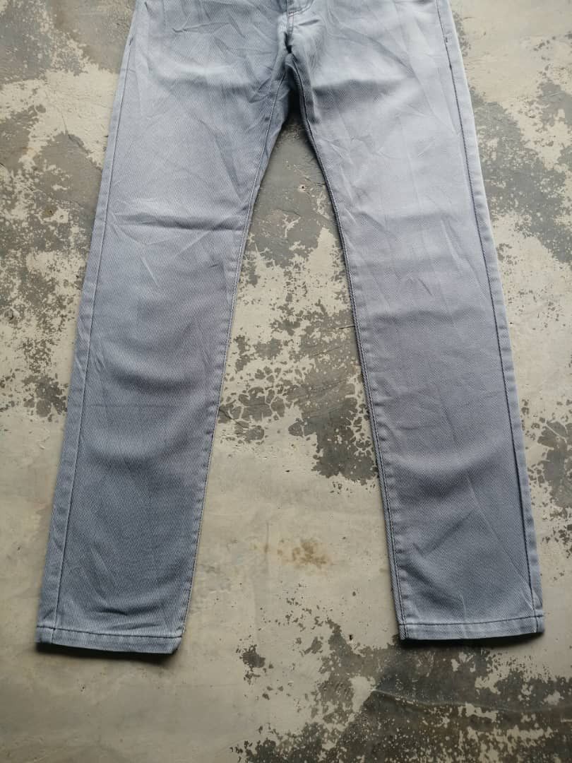 Japanese Brand × Morgan Homme Rare Light Grey Wash Morgan Homme 10th Annivessary Jeans Size US 28 / EU 44 - 6 Thumbnail