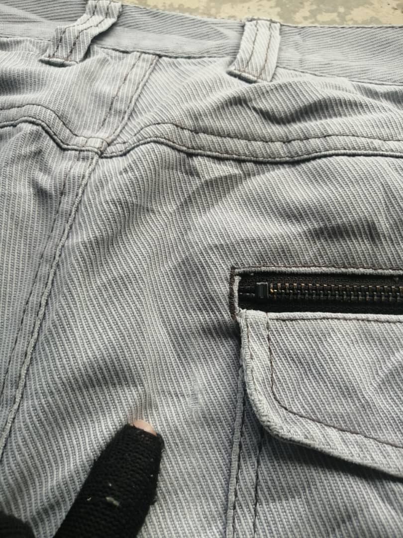 Japanese Brand × Morgan Homme Rare Light Grey Wash Morgan Homme 10th Annivessary Jeans Size US 28 / EU 44 - 10 Thumbnail