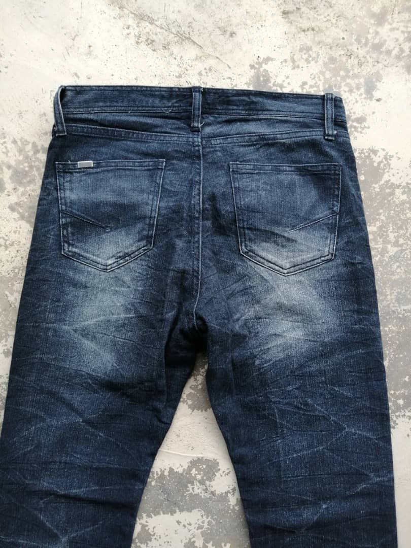 Japanese Brand Growth by Grail Japanese Biker Jeans Denim Size US 30 / EU 46 - 9 Thumbnail
