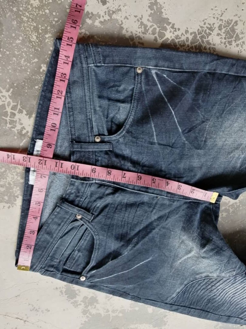 Japanese Brand Growth by Grail Japanese Biker Jeans Denim Size US 30 / EU 46 - 10 Thumbnail