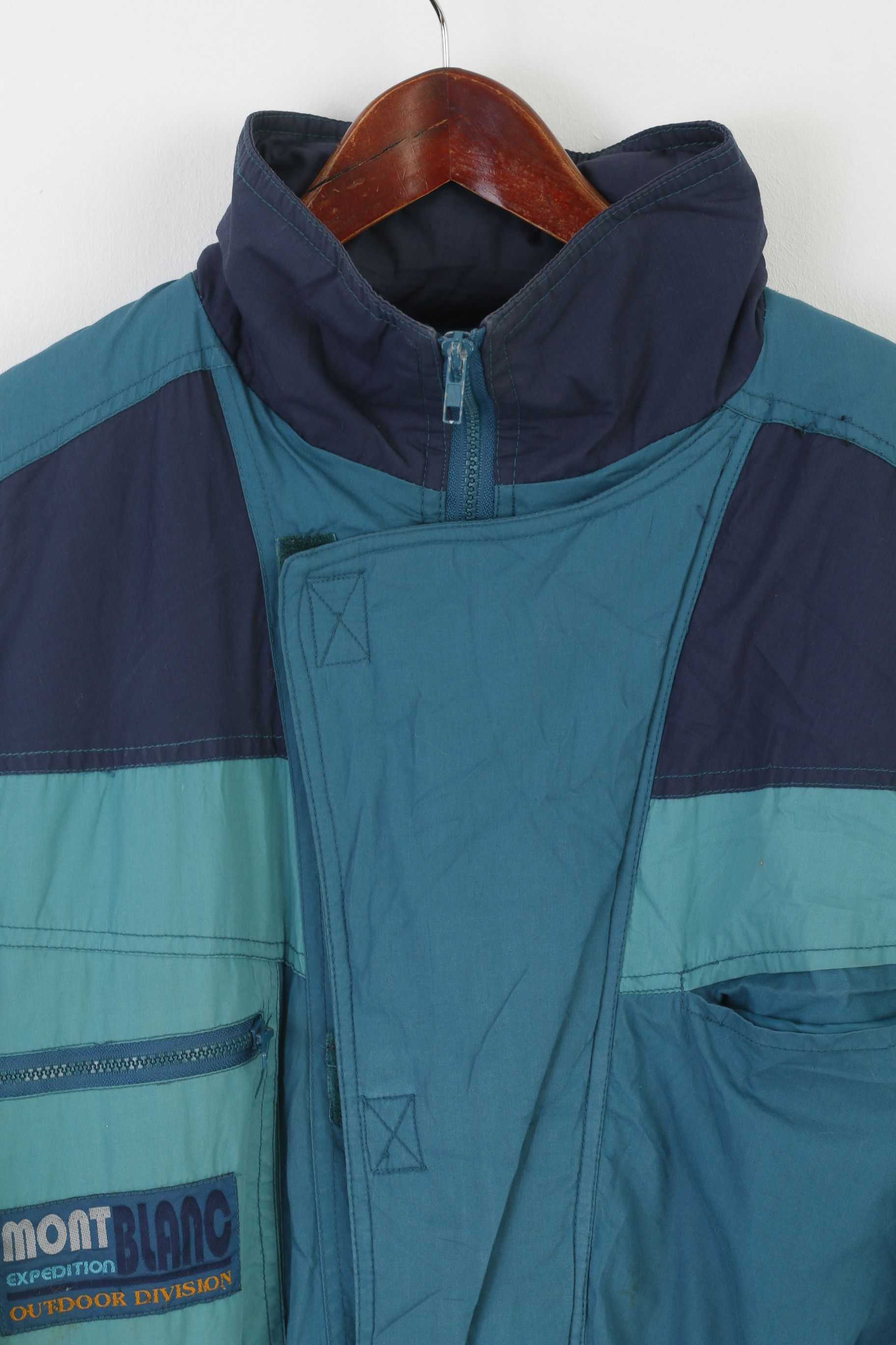 Vintage Born To Ski Men 52 L Ski Suit One Piece Green Vtg 80s 3201 Size US 36 / EU 52 - 2 Thumbnail