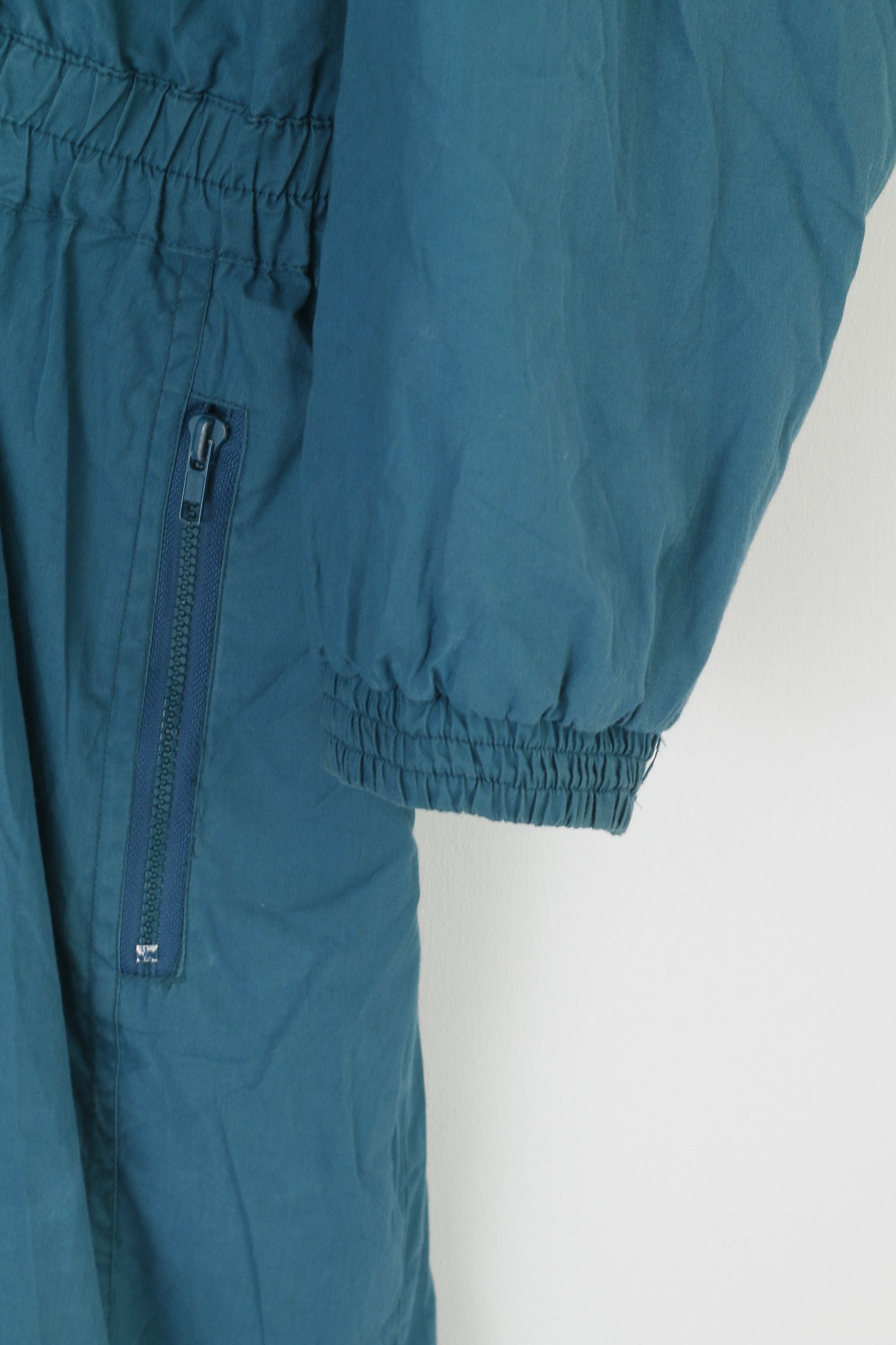 Vintage Born To Ski Men 52 L Ski Suit One Piece Green Vtg 80s 3201 Size US 36 / EU 52 - 3 Thumbnail