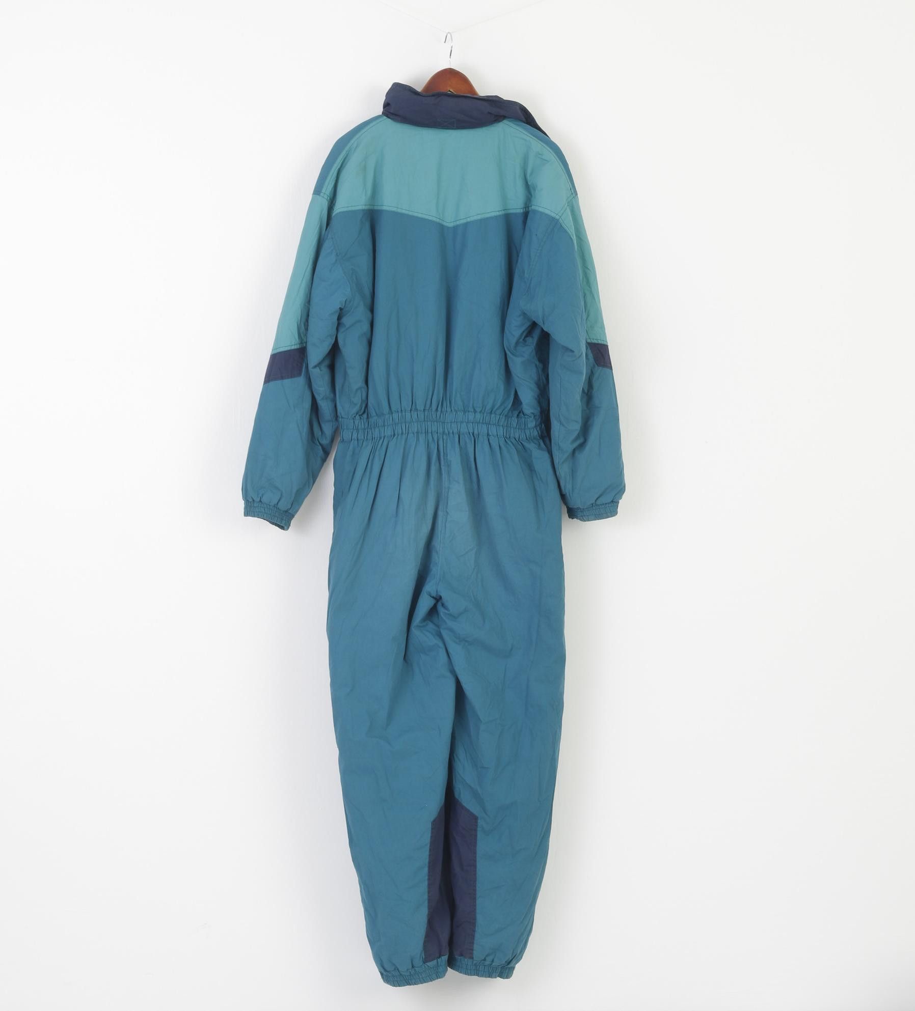 Vintage Born To Ski Men 52 L Ski Suit One Piece Green Vtg 80s 3201 Size US 36 / EU 52 - 7 Thumbnail