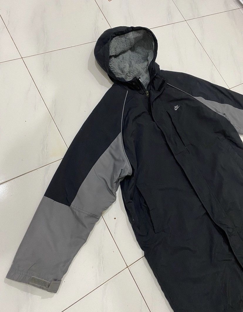 Nike VTG Nike Sherpa Long Jacket Size US L / EU 52-54 / 3 - 6 Thumbnail
