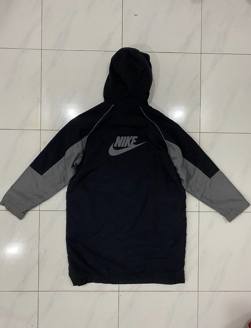 Nike VTG Nike Sherpa Long Jacket Size US L / EU 52-54 / 3 - 2 Thumbnail