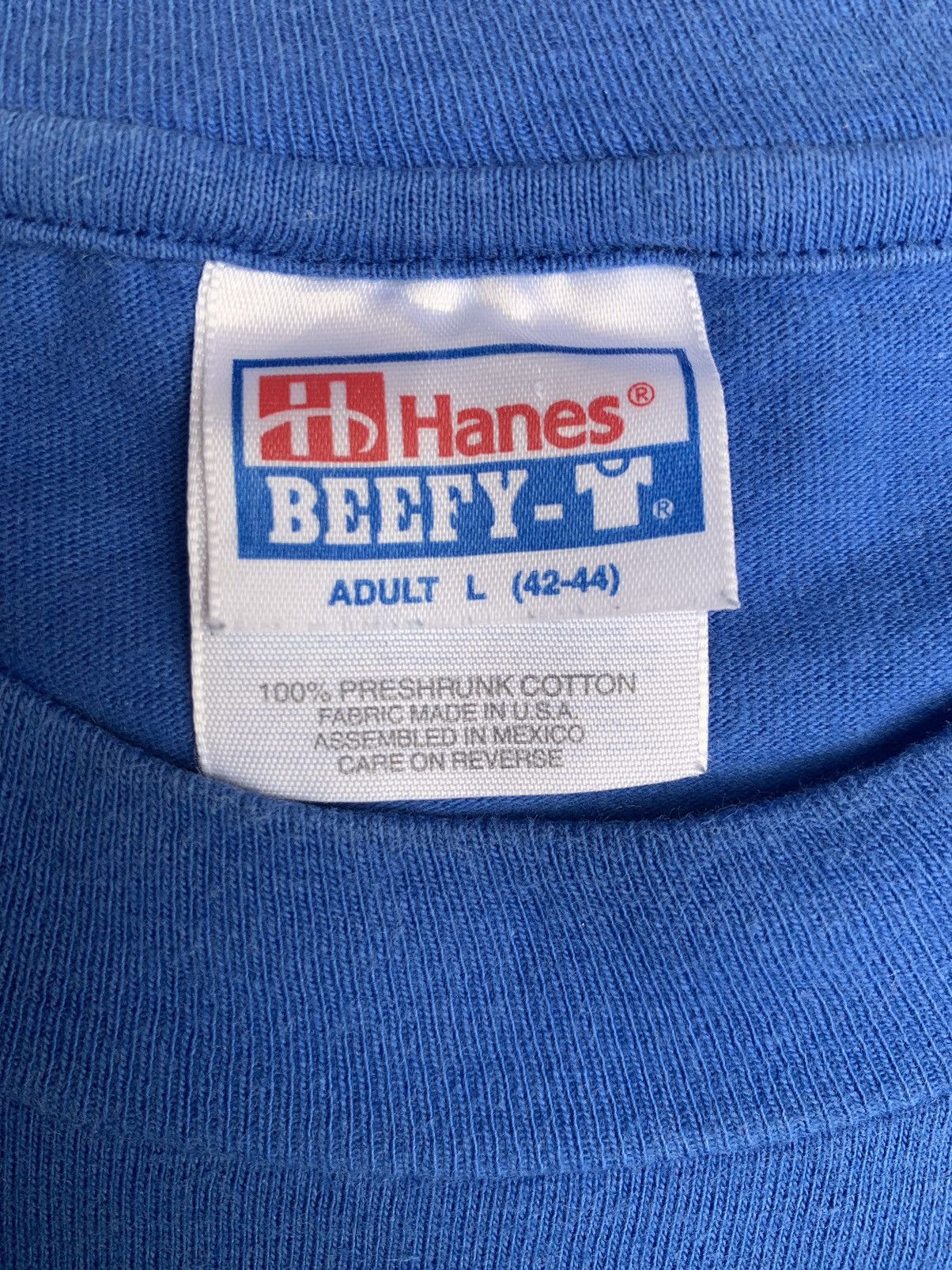 Hanes Vintage 90’s “Excite Your Neurons!” Size US L / EU 52-54 / 3 - 3 Thumbnail