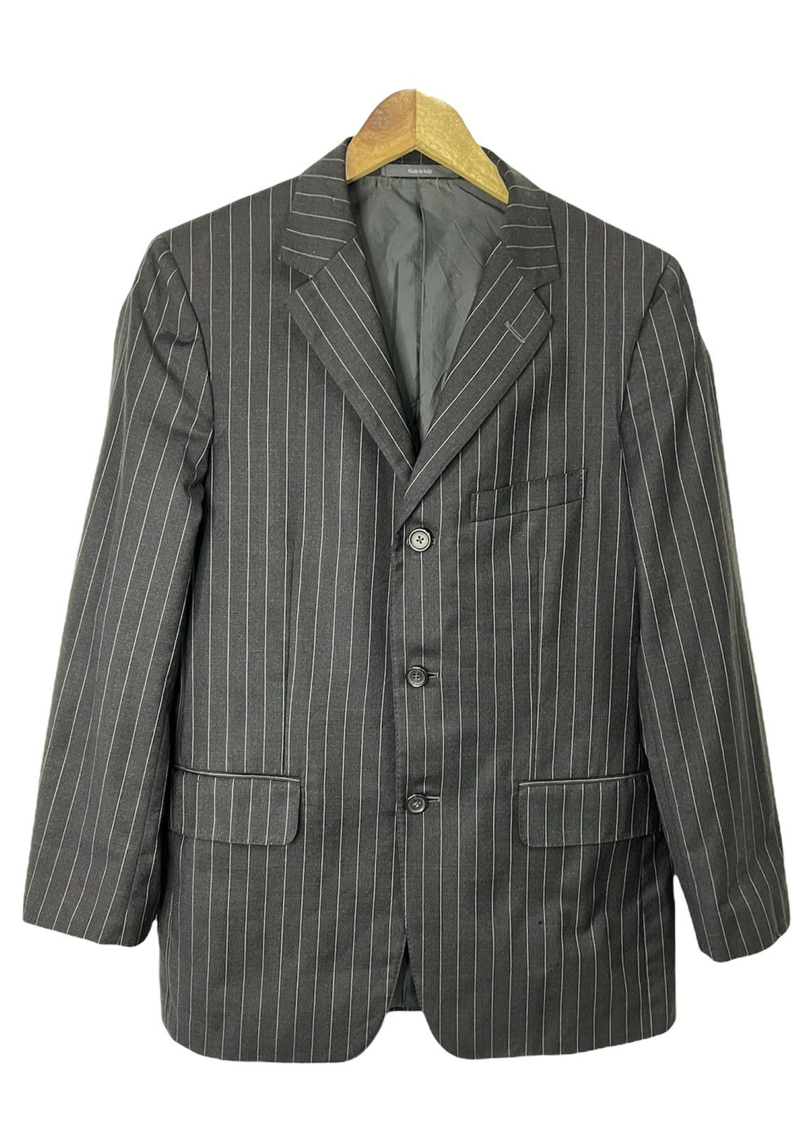 Gucci Gucci Luxury Blazer Striped Size 48R - 2 Thumbnail