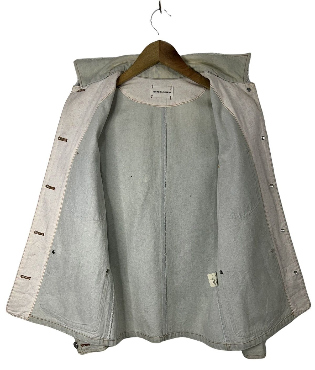 Issey Miyake × Japanese Brand × Tsumori Chisato TSUMORI CHISATO DENIM JACKET Size US M / EU 48-50 / 2 - 3 Thumbnail