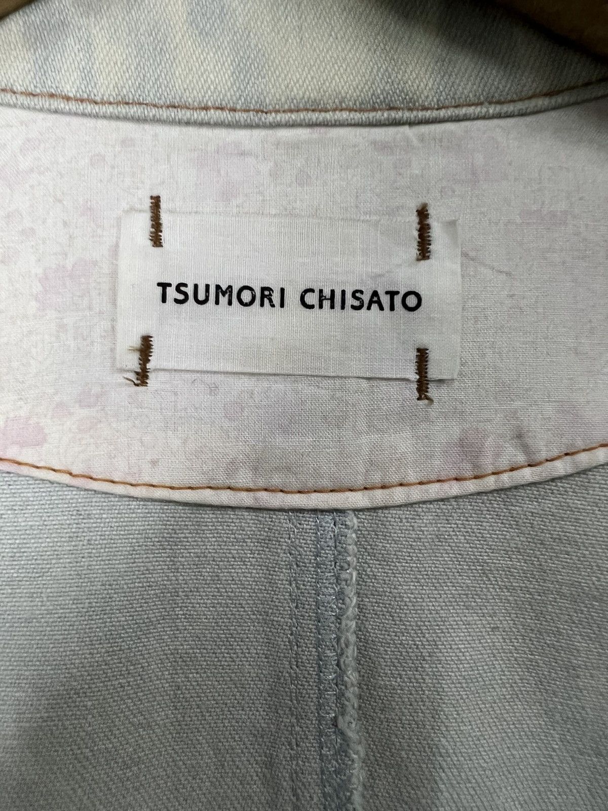 Issey Miyake × Japanese Brand × Tsumori Chisato TSUMORI CHISATO DENIM JACKET Size US M / EU 48-50 / 2 - 4 Thumbnail
