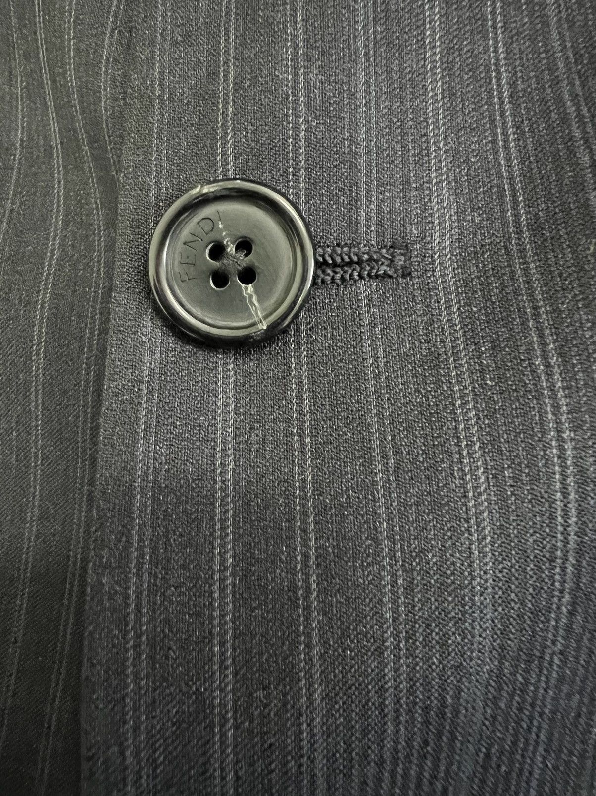 Fendi Fendi Blazer Stripes Size 52R - 4 Thumbnail