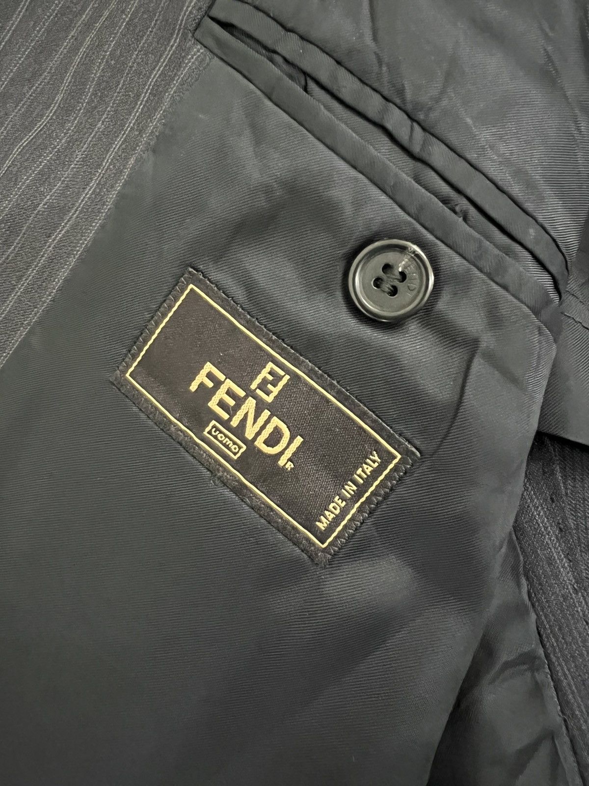 Fendi Fendi Blazer Stripes Size 52R - 5 Thumbnail
