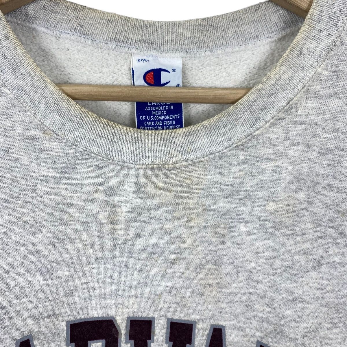 Champion Vintage 90s HARVARD UNIVERSITY CHAMPION SCRIPT USA Big Print Size US L / EU 52-54 / 3 - 3 Thumbnail