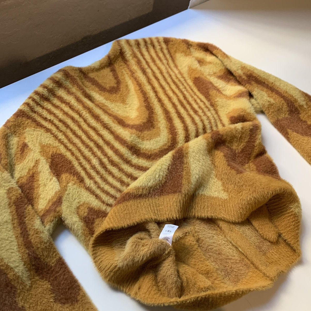 Fucking Awesome Fucking Awesome acid hairy mohair cardigan Size US M / EU 48-50 / 2 - 6 Thumbnail