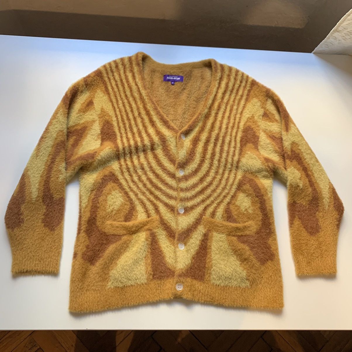 Fucking Awesome Fucking Awesome acid hairy mohair cardigan Size US M / EU 48-50 / 2 - 1 Thumbnail