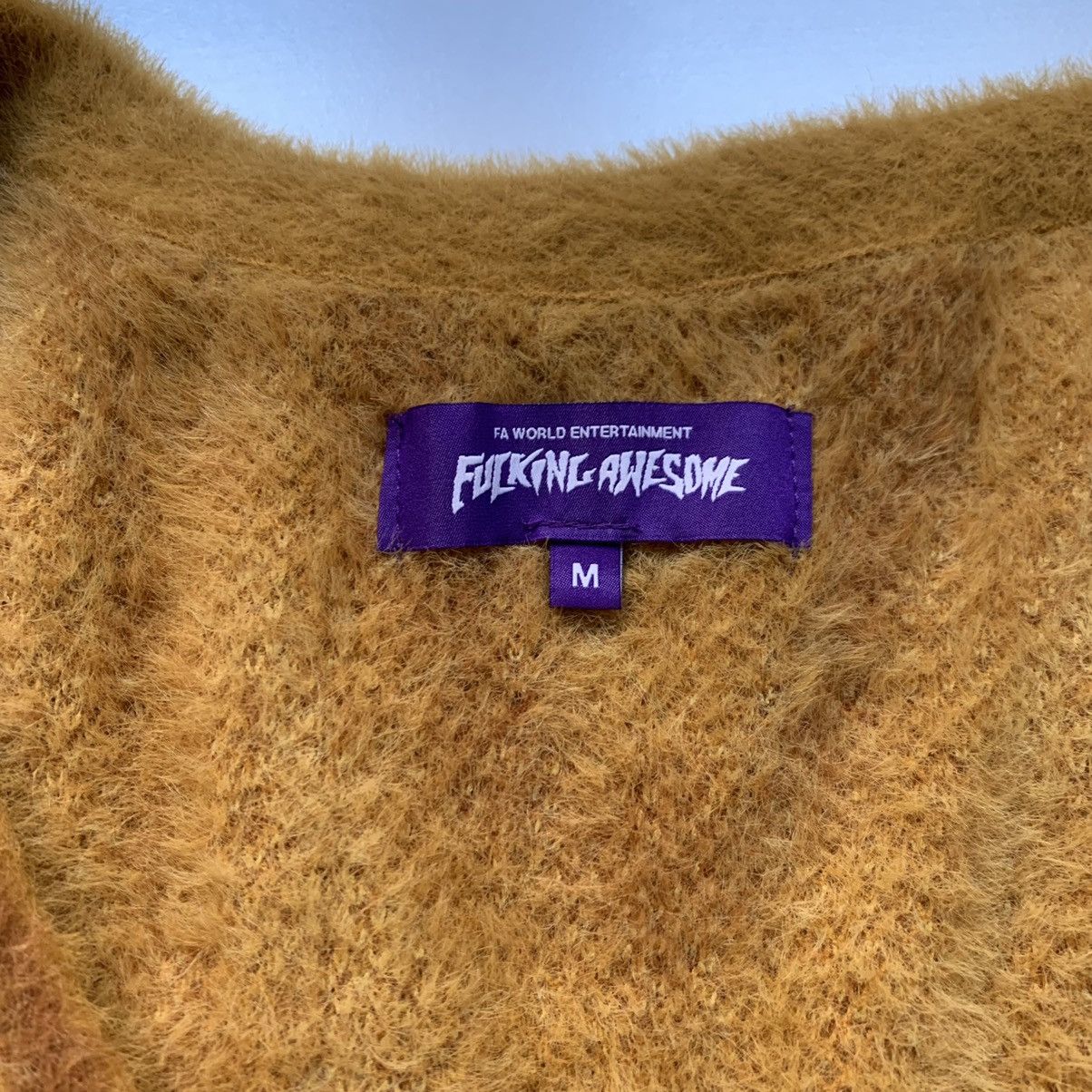Fucking Awesome Fucking Awesome acid hairy mohair cardigan Size US M / EU 48-50 / 2 - 2 Thumbnail