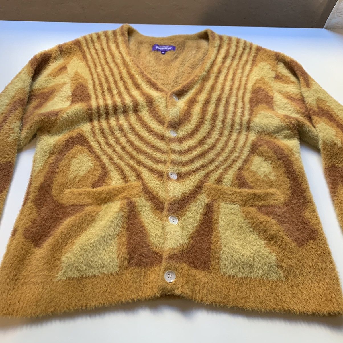 Fucking Awesome Fucking Awesome acid hairy mohair cardigan Size US M / EU 48-50 / 2 - 3 Thumbnail