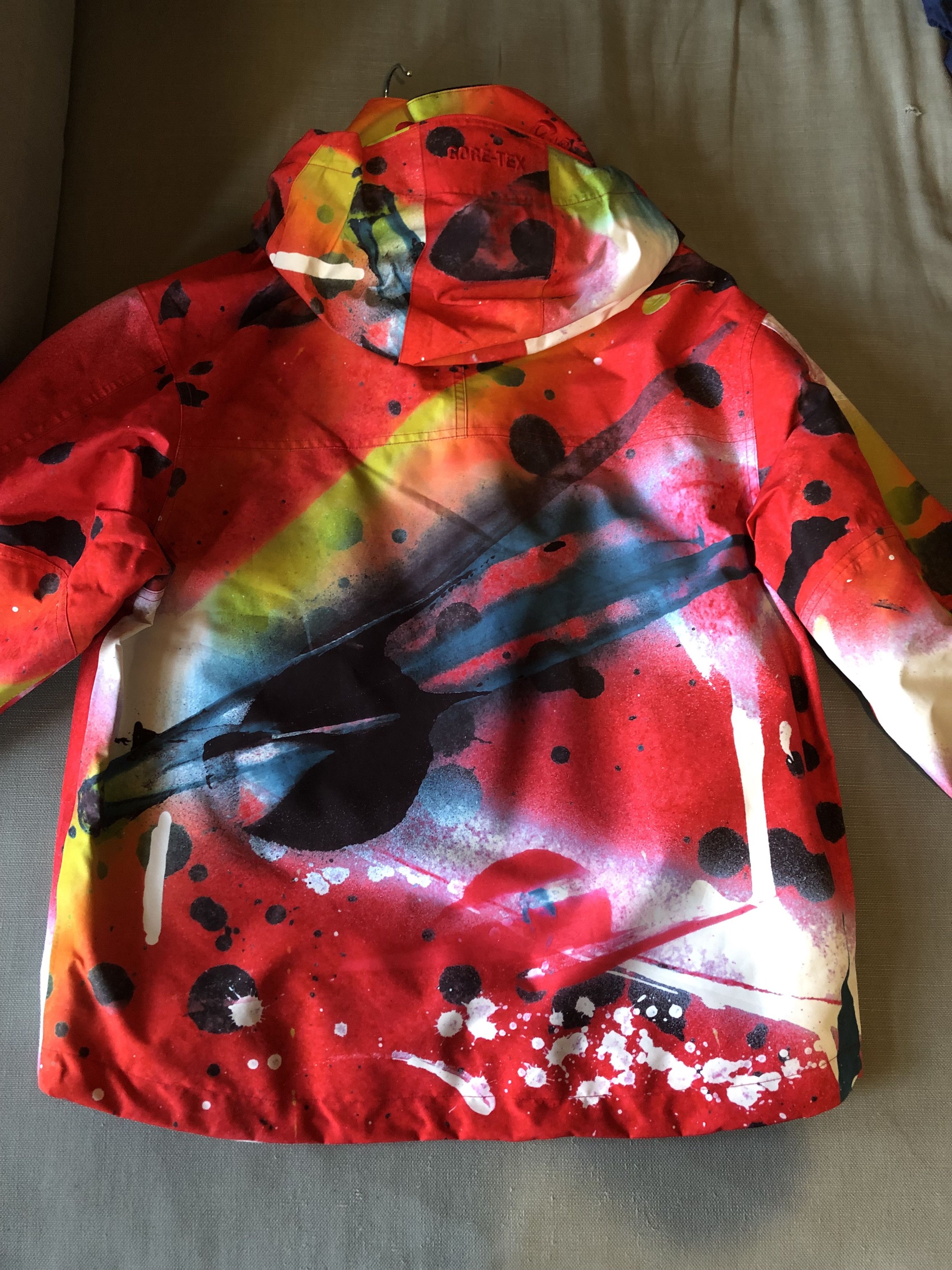 Supreme Supreme Rammellzee Red Gore-Tex Anorak | Grailed