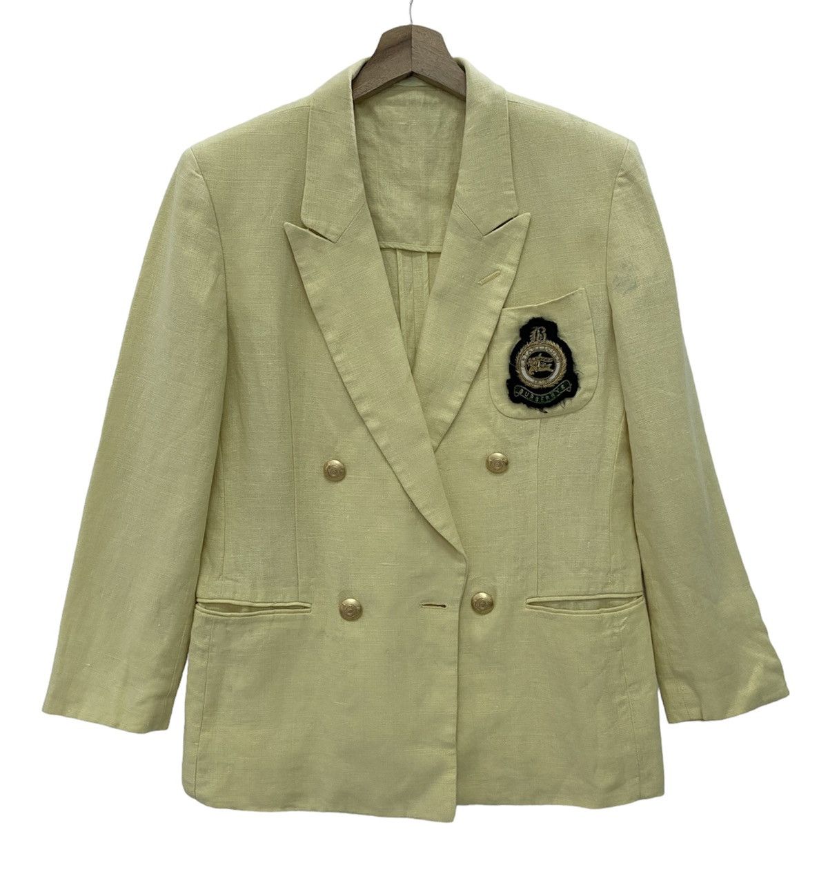 Burberry × Vintage Vintage Burberrys London blazer Jacket Size 38R - 1 Thumbnail