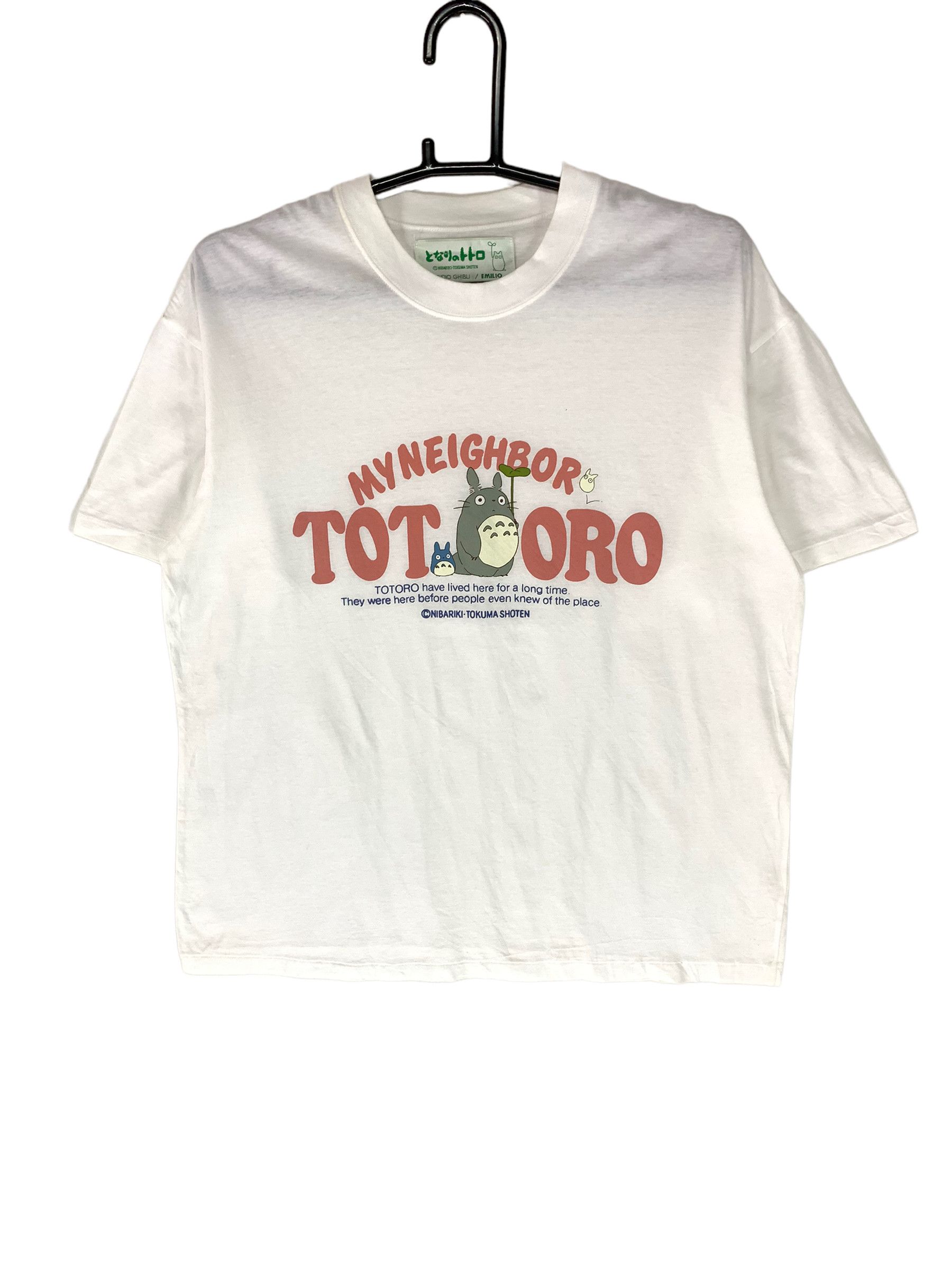 Anime × Japanese Brand × Vintage My neighbor totoro studio ghibli anime film vintage 80s tee Size US M / EU 48-50 / 2 - 1 Thumbnail