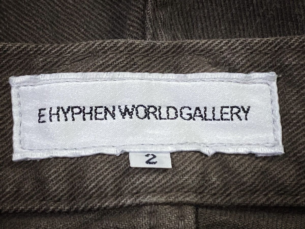 Japanese Brand E HYPHEN WORLDGALLERY RIPPED DISTRESSED DENIM PANTS Size US 30 / EU 46 - 11 Thumbnail