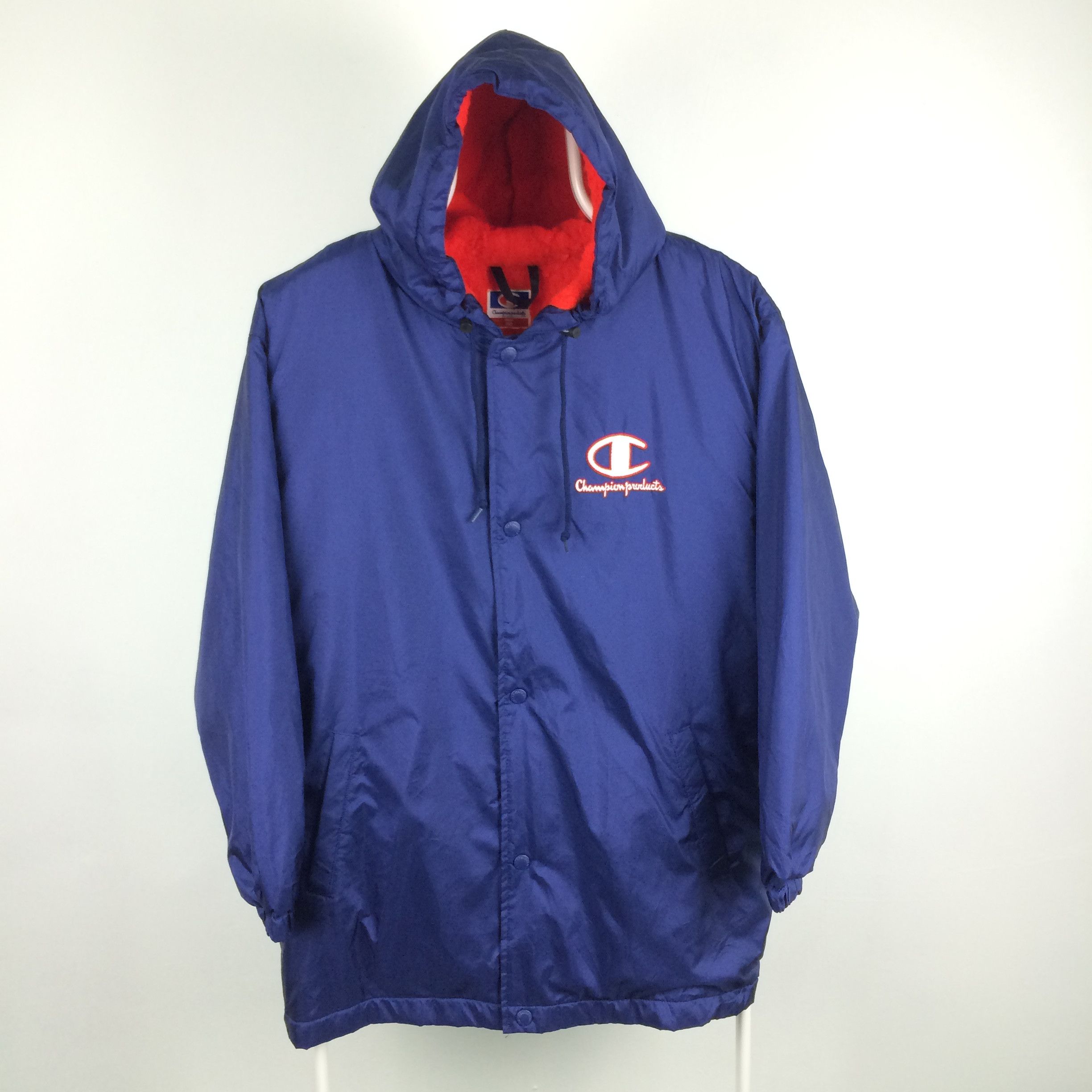 Champion × Vintage Z22 VTG CHAMPION USA BIG LOGO WINTER HOODIE JACKET Size US XL / EU 56 / 4 - 5 Thumbnail