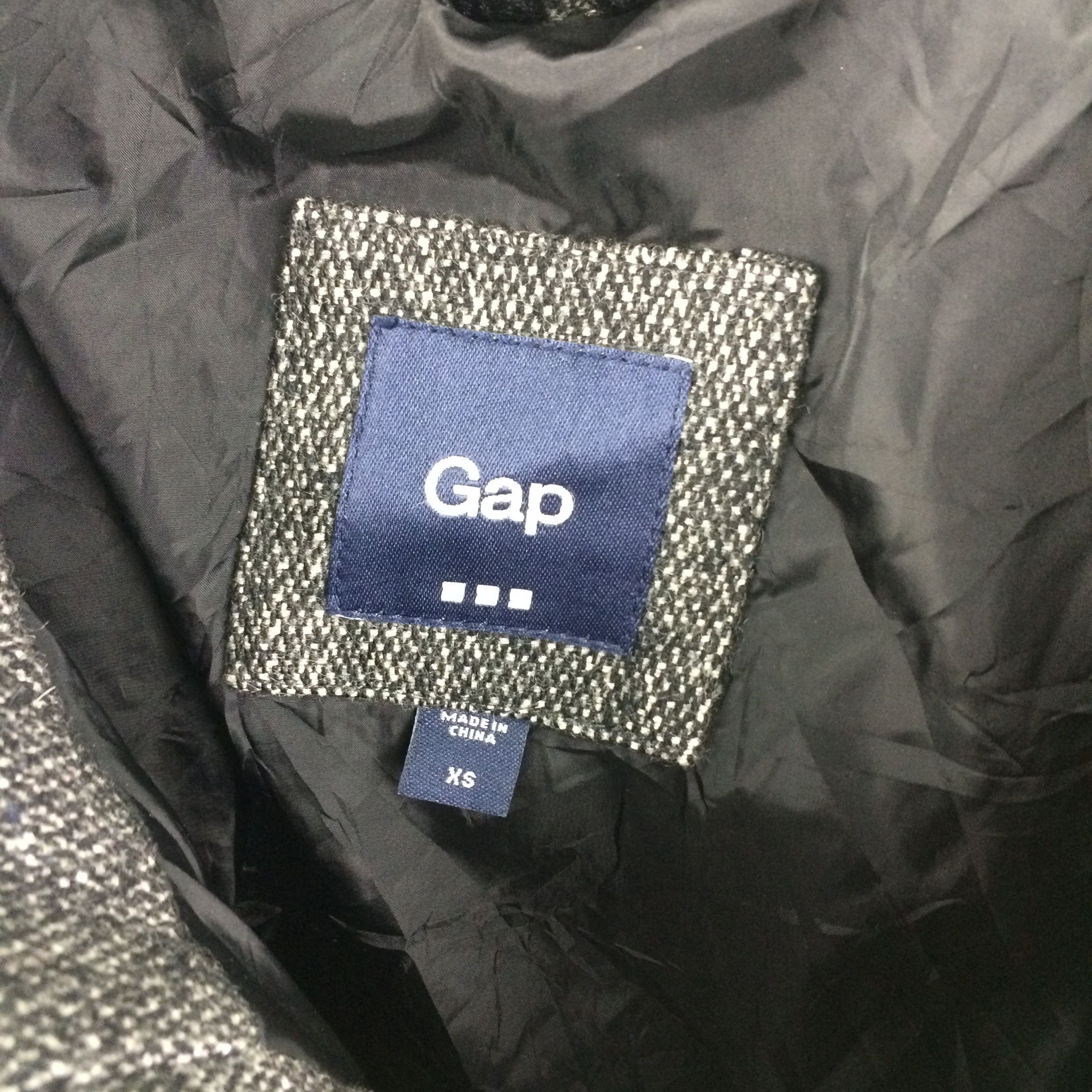 Gap Z25 GAP PUFFY WINTER GREY JACKET Size US XS / EU 42 / 0 - 3 Thumbnail