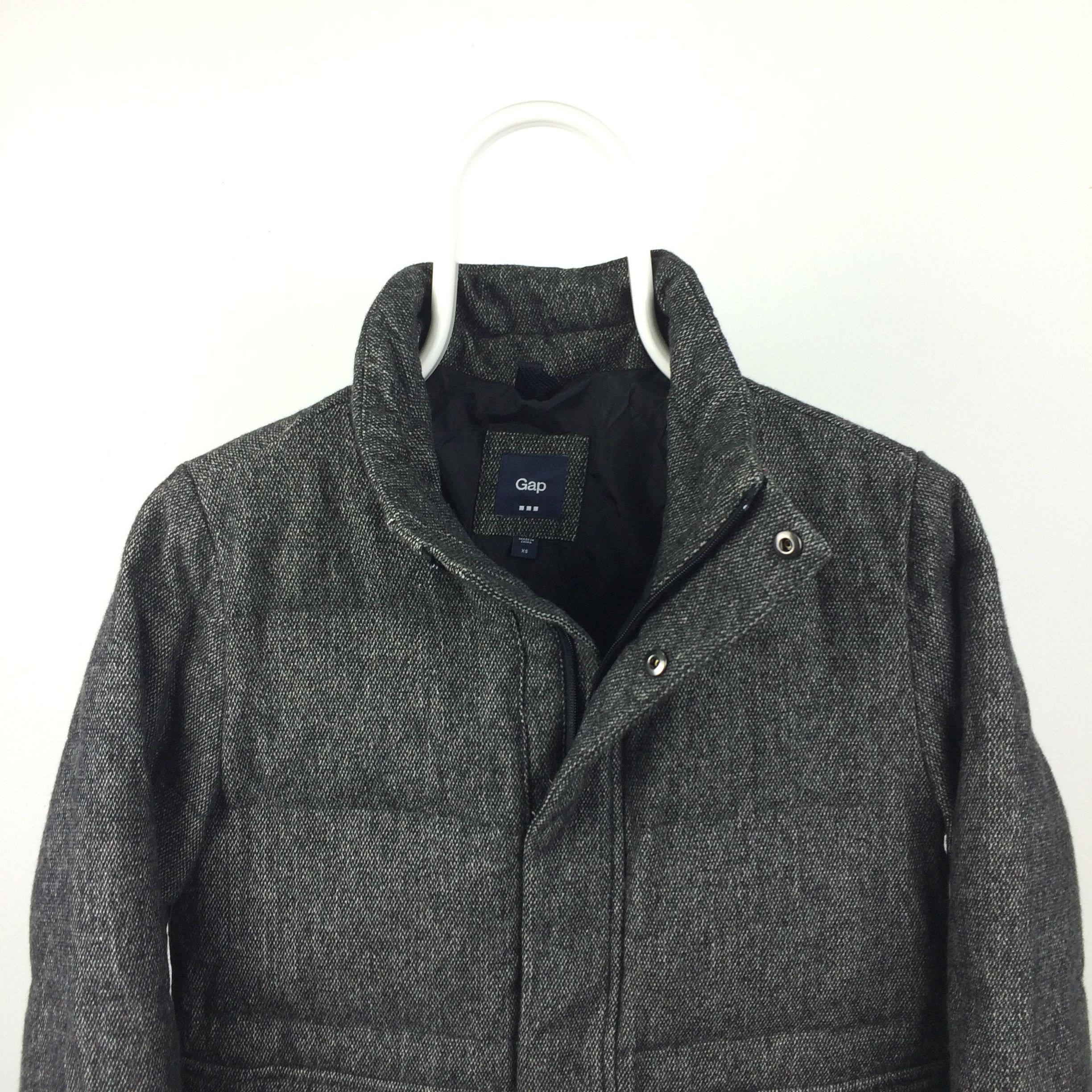 Gap Z25 GAP PUFFY WINTER GREY JACKET Size US XS / EU 42 / 0 - 2 Thumbnail