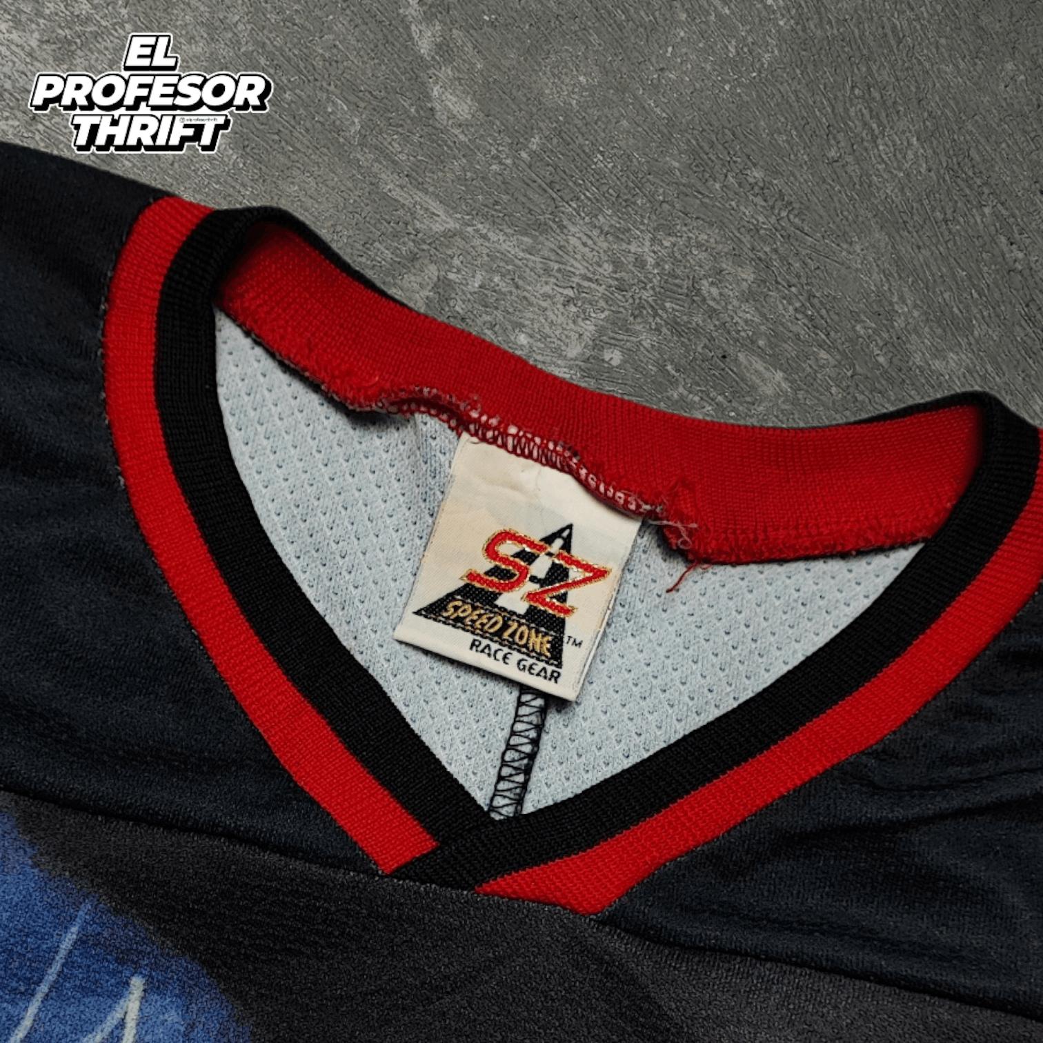 NASCAR Vintage 90s Speed Zone x Rusty Wallace Nascar Jersey Size US L / EU 52-54 / 3 - 8 Thumbnail