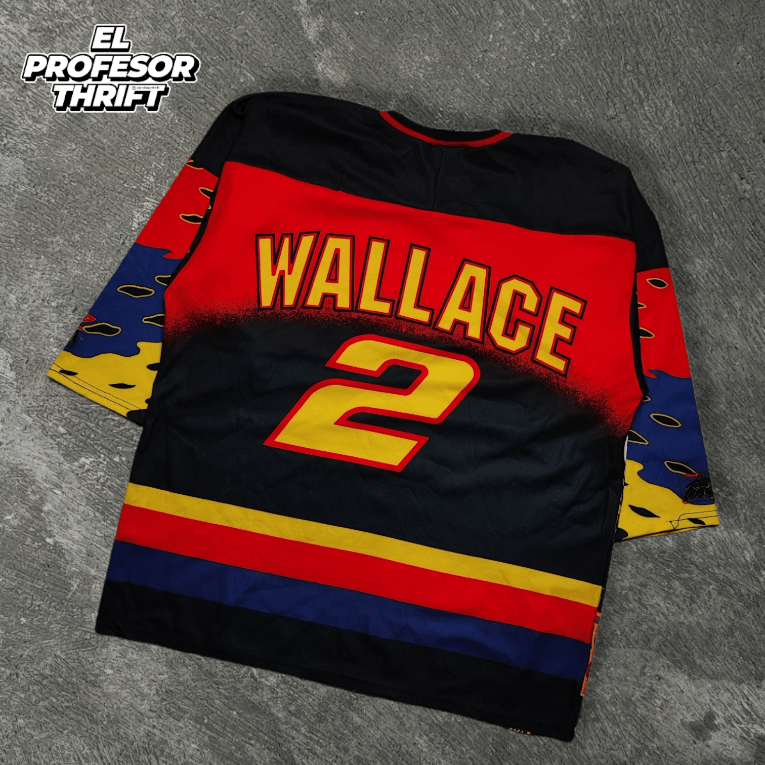 NASCAR Vintage 90s Speed Zone x Rusty Wallace Nascar Jersey Size US L / EU 52-54 / 3 - 6 Thumbnail