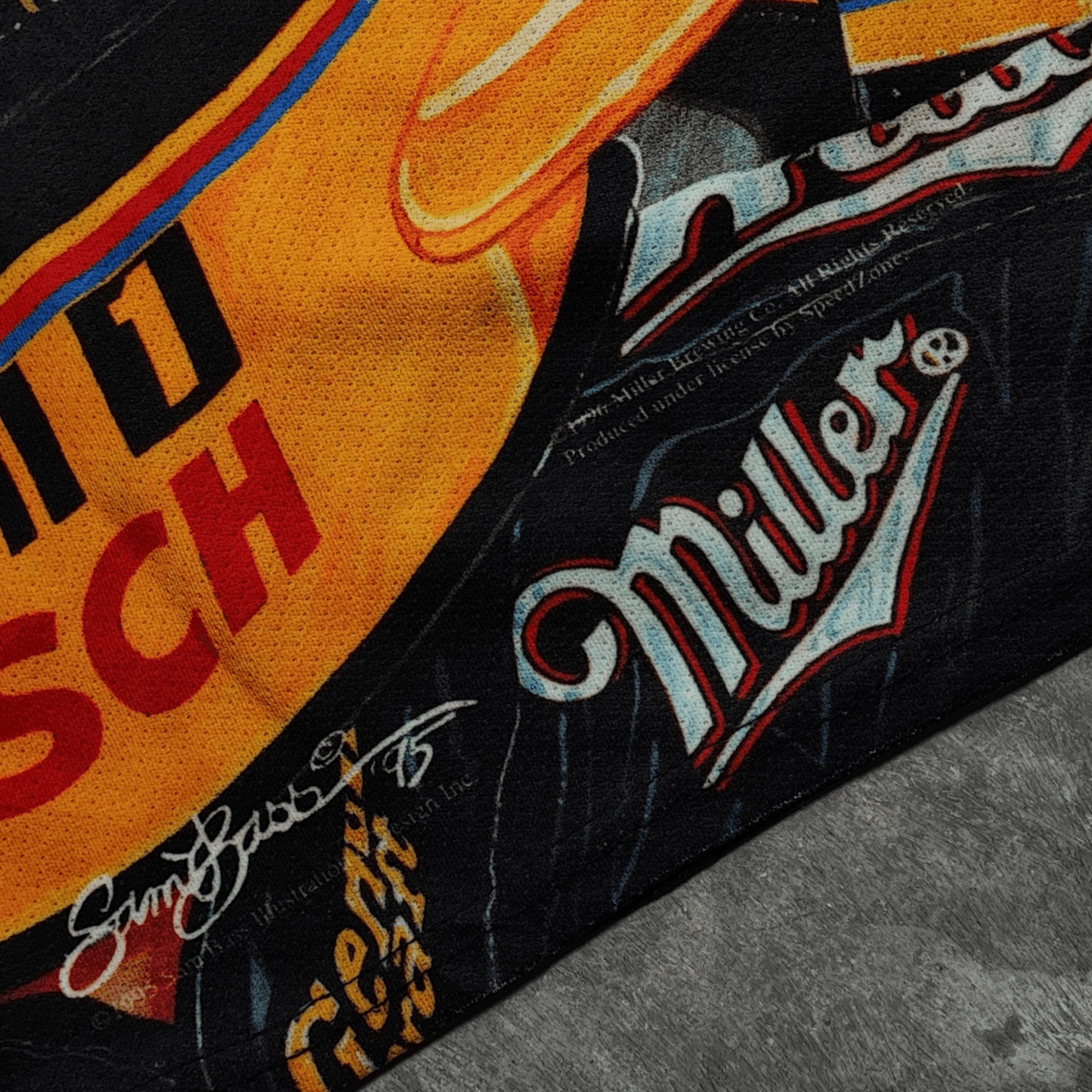 NASCAR Vintage 90s Speed Zone x Rusty Wallace Nascar Jersey Size US L / EU 52-54 / 3 - 4 Thumbnail