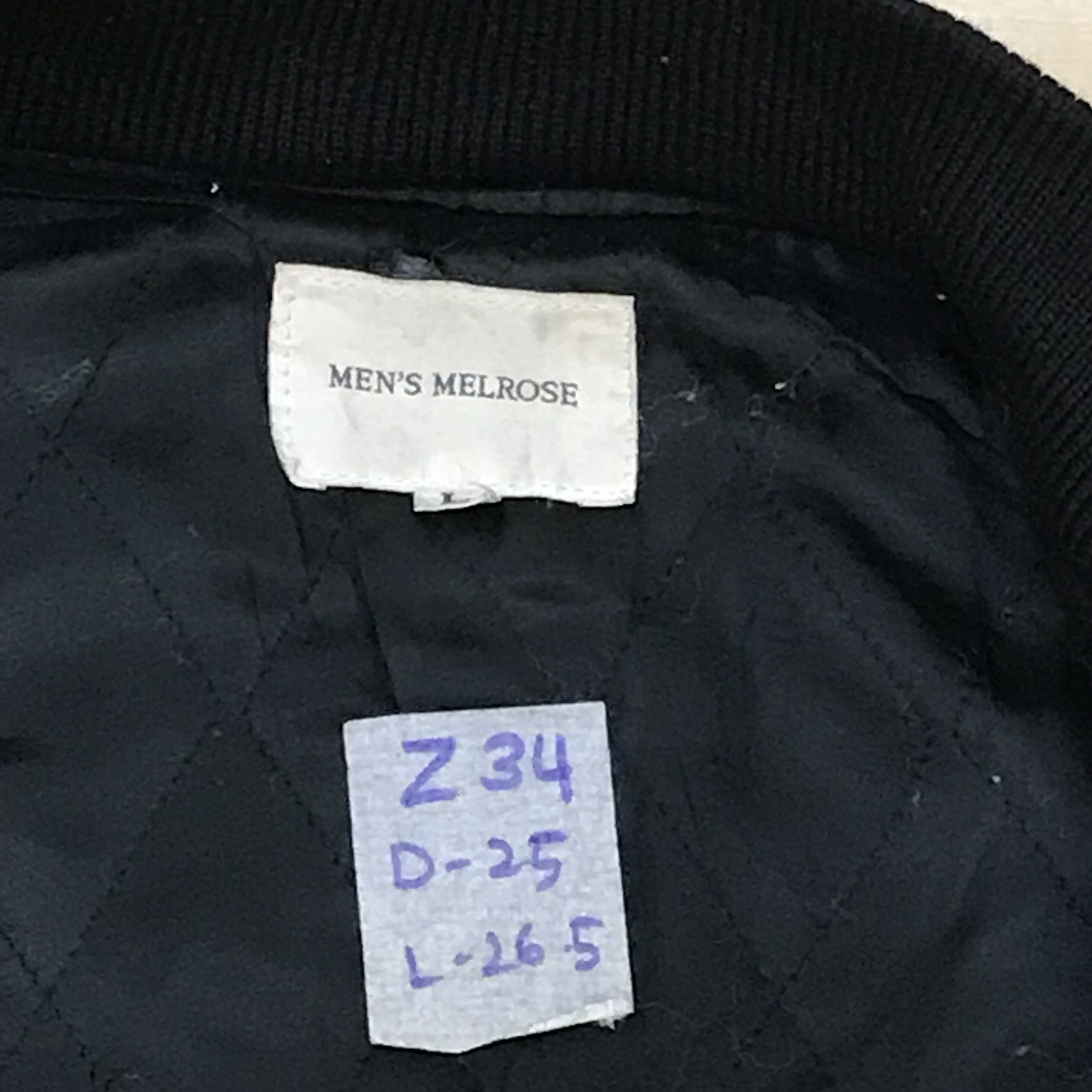 Melrose Z34 NEED GONE! MEN'S MELROSE VARSITY JACKET LEATHER Size US L / EU 52-54 / 3 - 4 Thumbnail