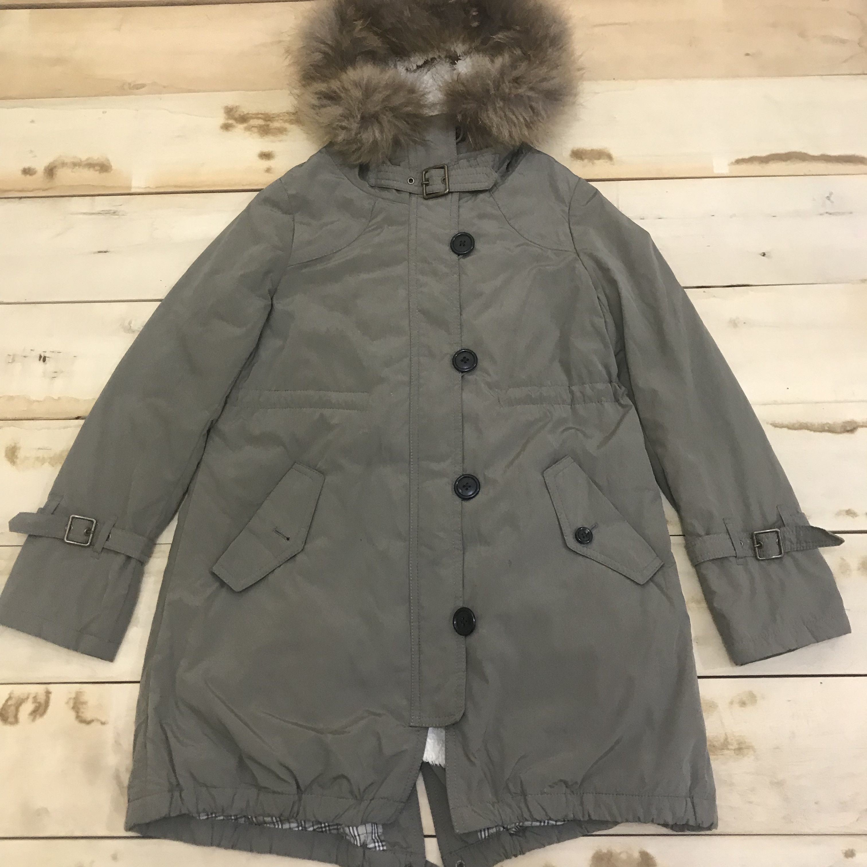 Burberry Z37 BURBERRY LONDON BLUE LABEL SHERPA PARKA JACKET Size XS / US 0-2 / IT 36-38 - 2 Thumbnail