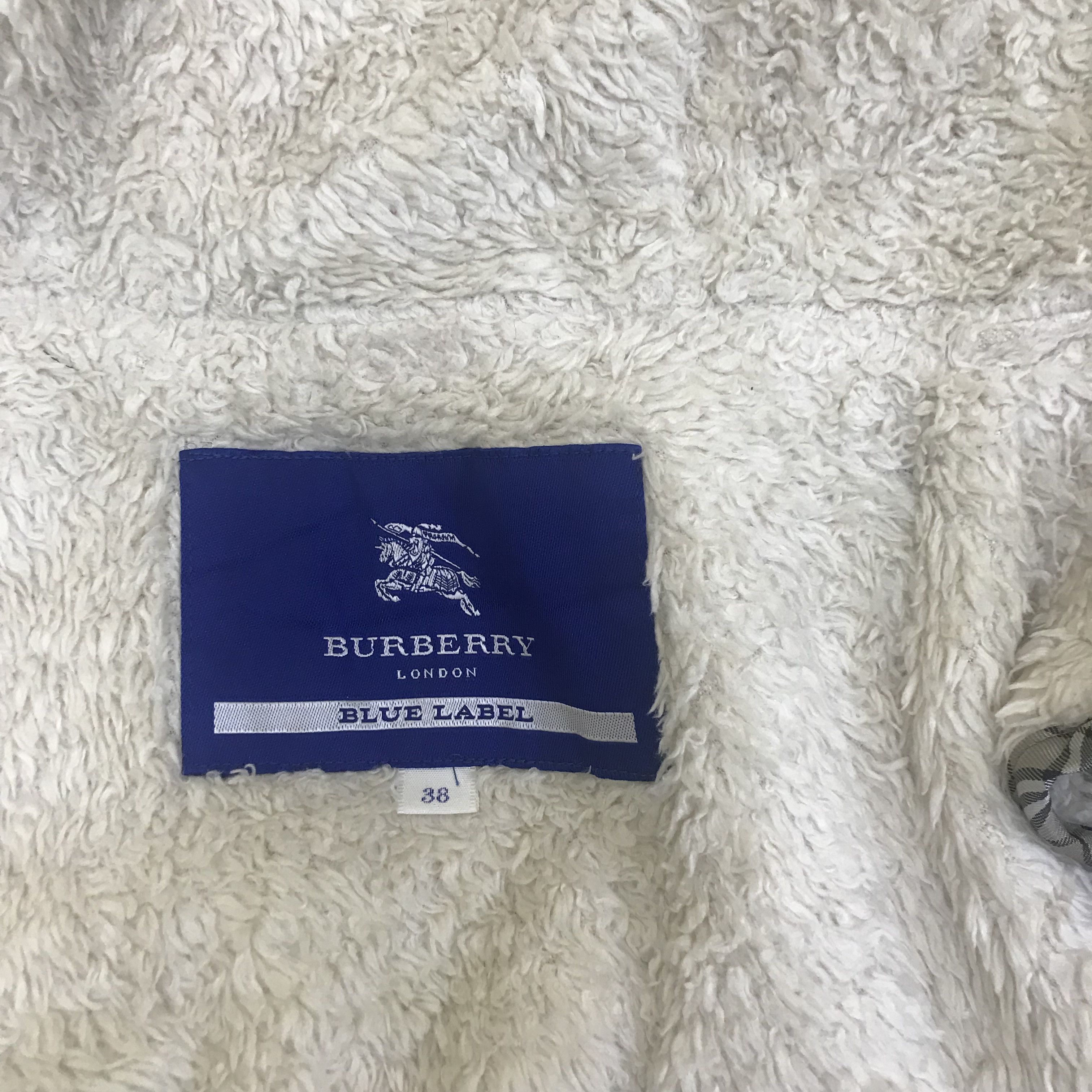 Burberry Z37 BURBERRY LONDON BLUE LABEL SHERPA PARKA JACKET Size XS / US 0-2 / IT 36-38 - 5 Thumbnail