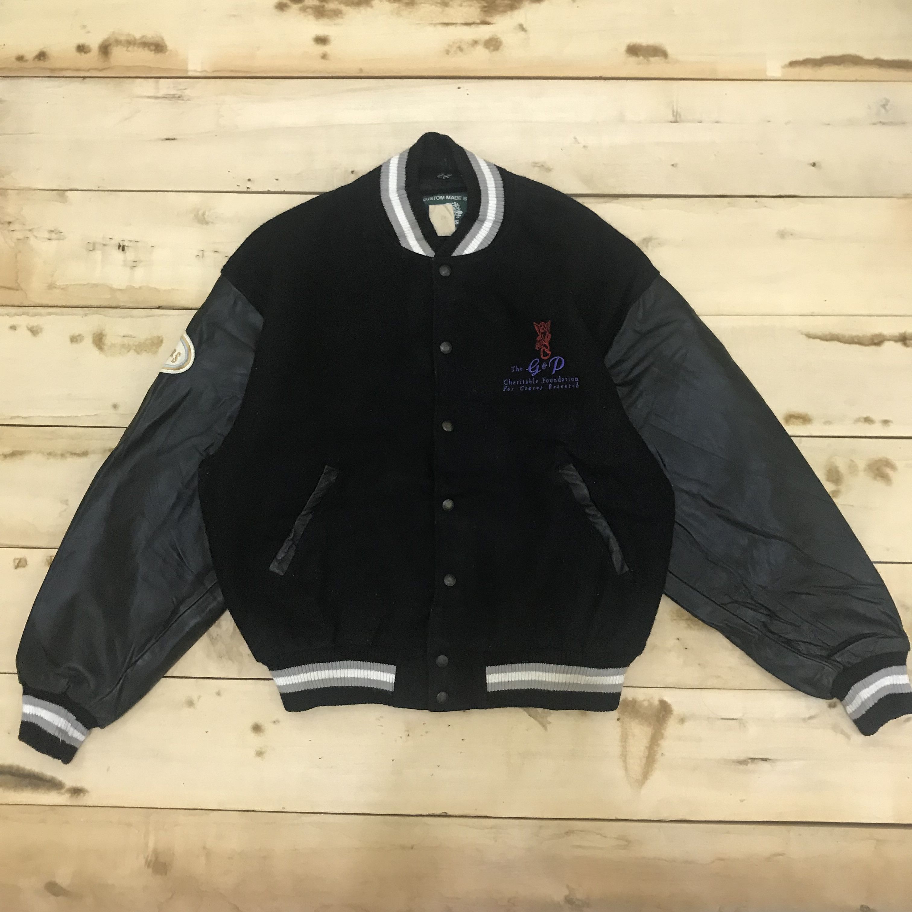 Vintage Z40 VTG MILTON BERLE 90TH BIRTHDAY ROOTS VARSITY JACKET Size US M / EU 48-50 / 2 - 3 Thumbnail