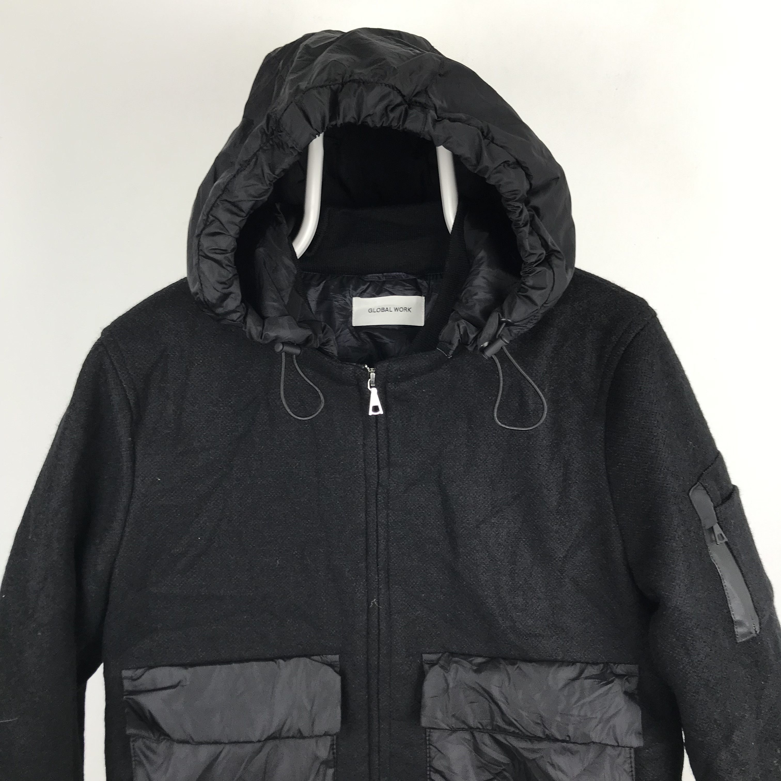 Global Work Z43 JAPAN GLOBAL WORK WINTER WOOL JACKET NICE DESIGN Size US M / EU 48-50 / 2 - 2 Thumbnail
