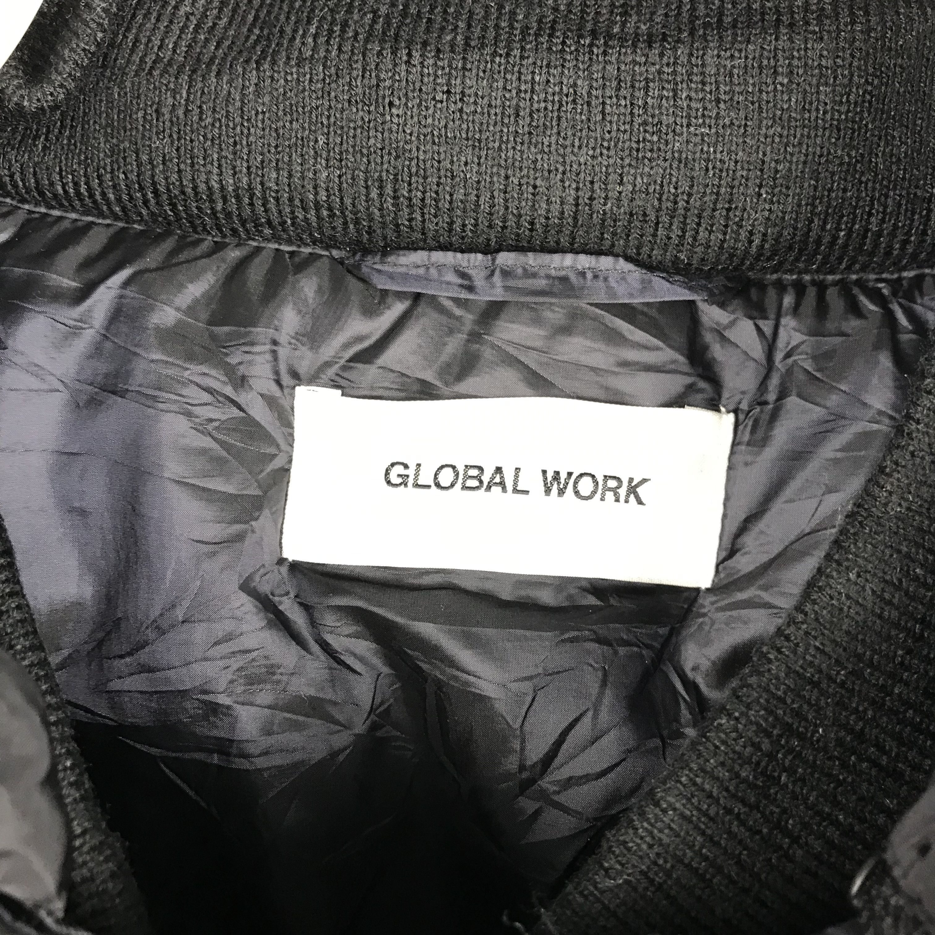 Global Work Z43 JAPAN GLOBAL WORK WINTER WOOL JACKET NICE DESIGN Size US M / EU 48-50 / 2 - 3 Thumbnail