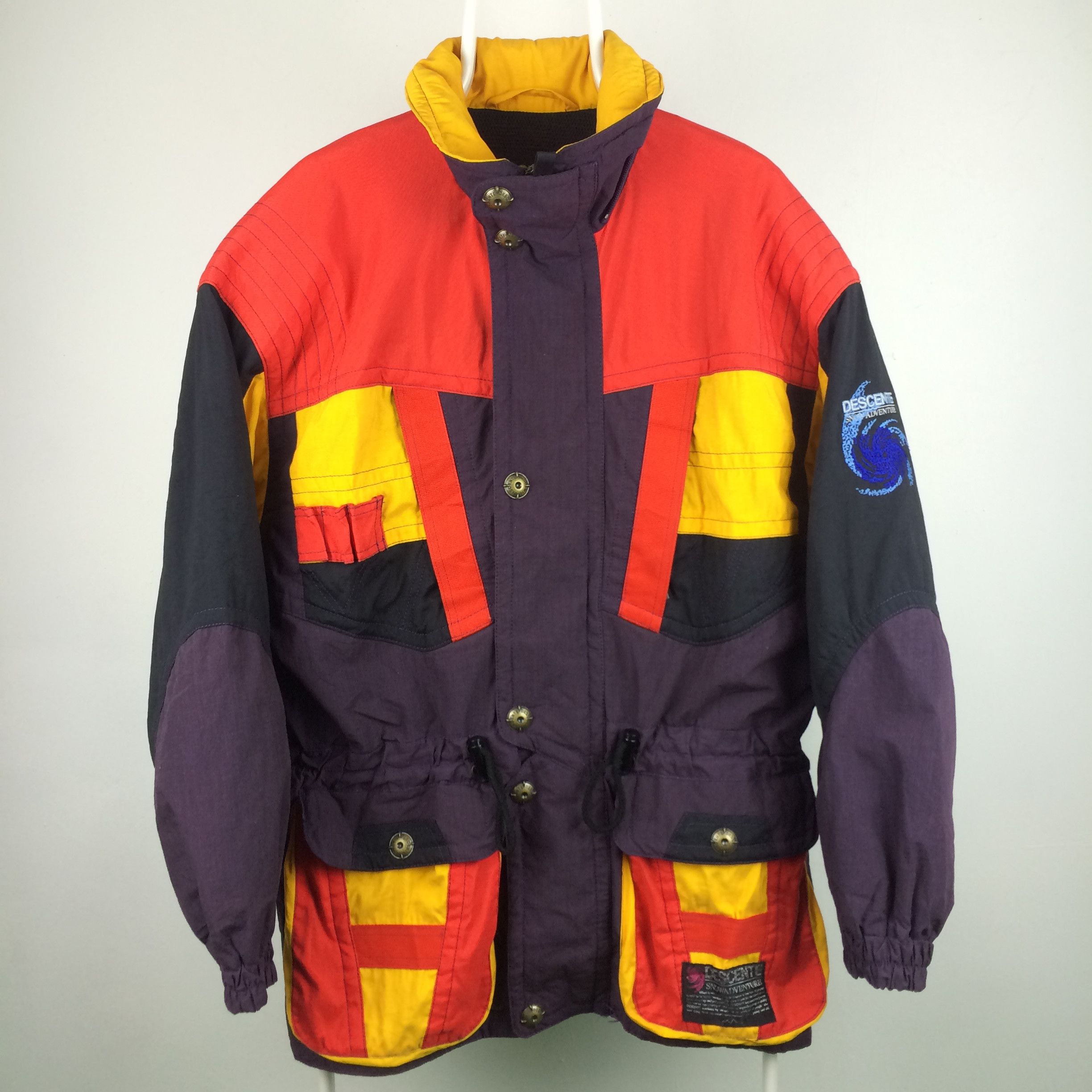 Descente × Japanese Brand Z79 VTG JAPAN DESCENTE COLOR BLOCK SKI SNOWBOARD JACKET Size US L / EU 52-54 / 3 - 5 Thumbnail