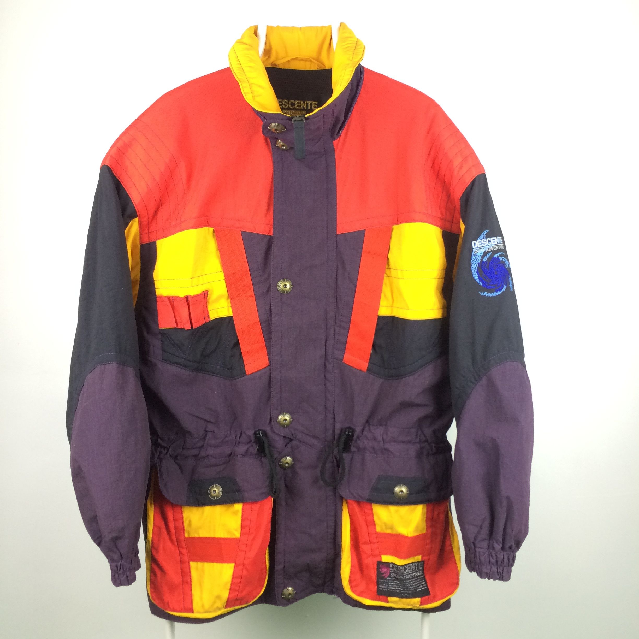 Descente × Japanese Brand Z79 VTG JAPAN DESCENTE COLOR BLOCK SKI SNOWBOARD JACKET Size US L / EU 52-54 / 3 - 1 Thumbnail
