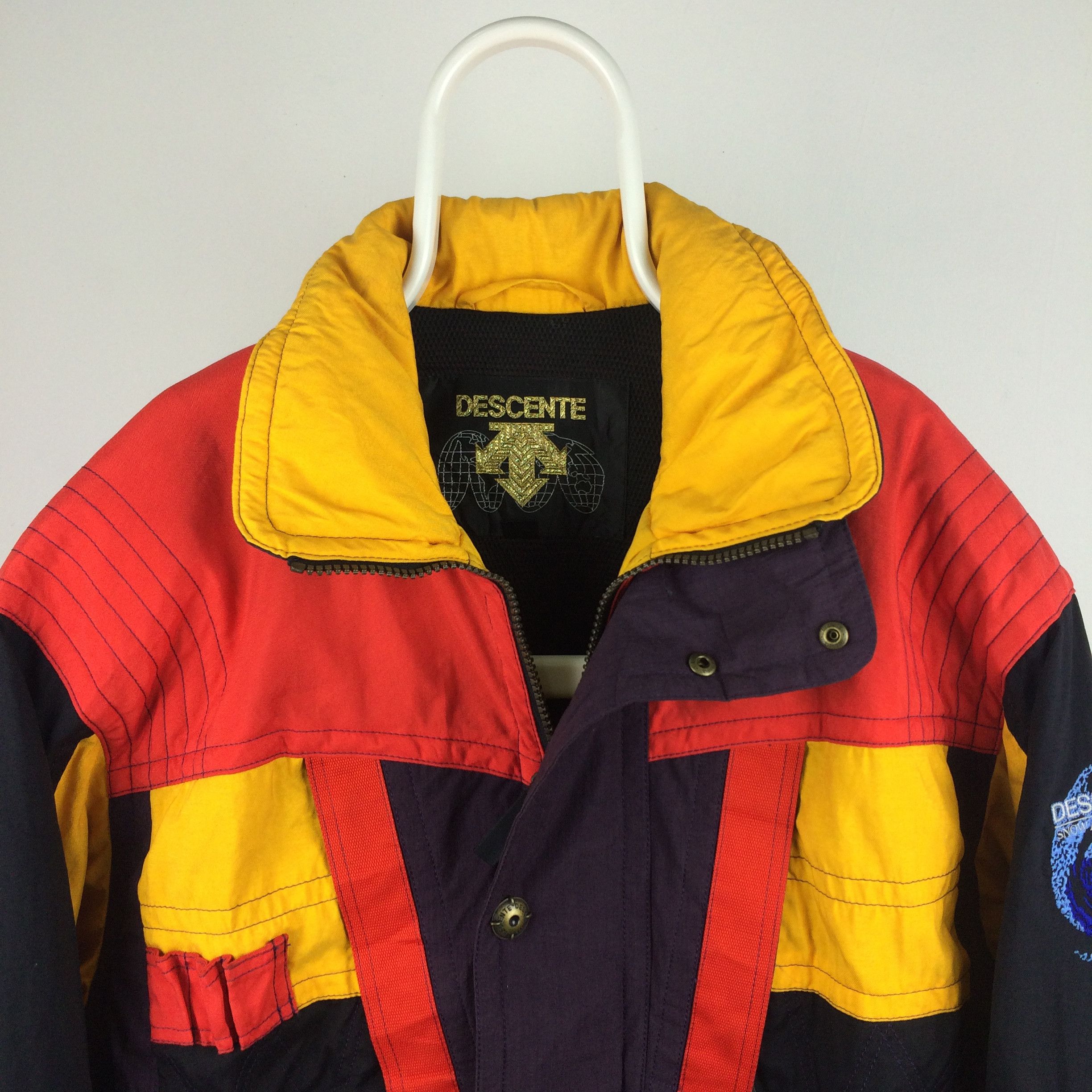 Descente × Japanese Brand Z79 VTG JAPAN DESCENTE COLOR BLOCK SKI SNOWBOARD JACKET Size US L / EU 52-54 / 3 - 4 Thumbnail