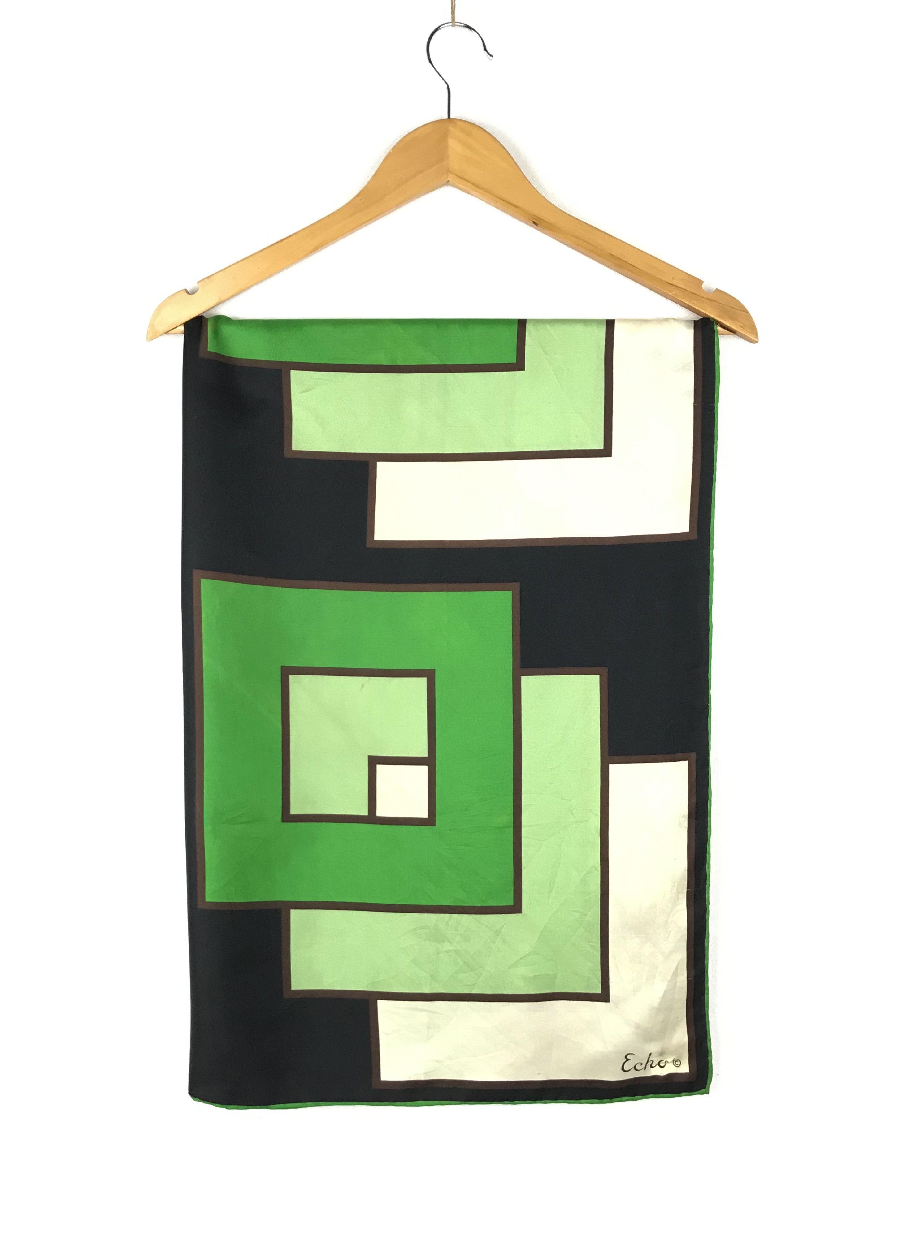 Other × Vintage EH801 Vintage Echo Silk Scarf Size ONE SIZE - 4 Thumbnail