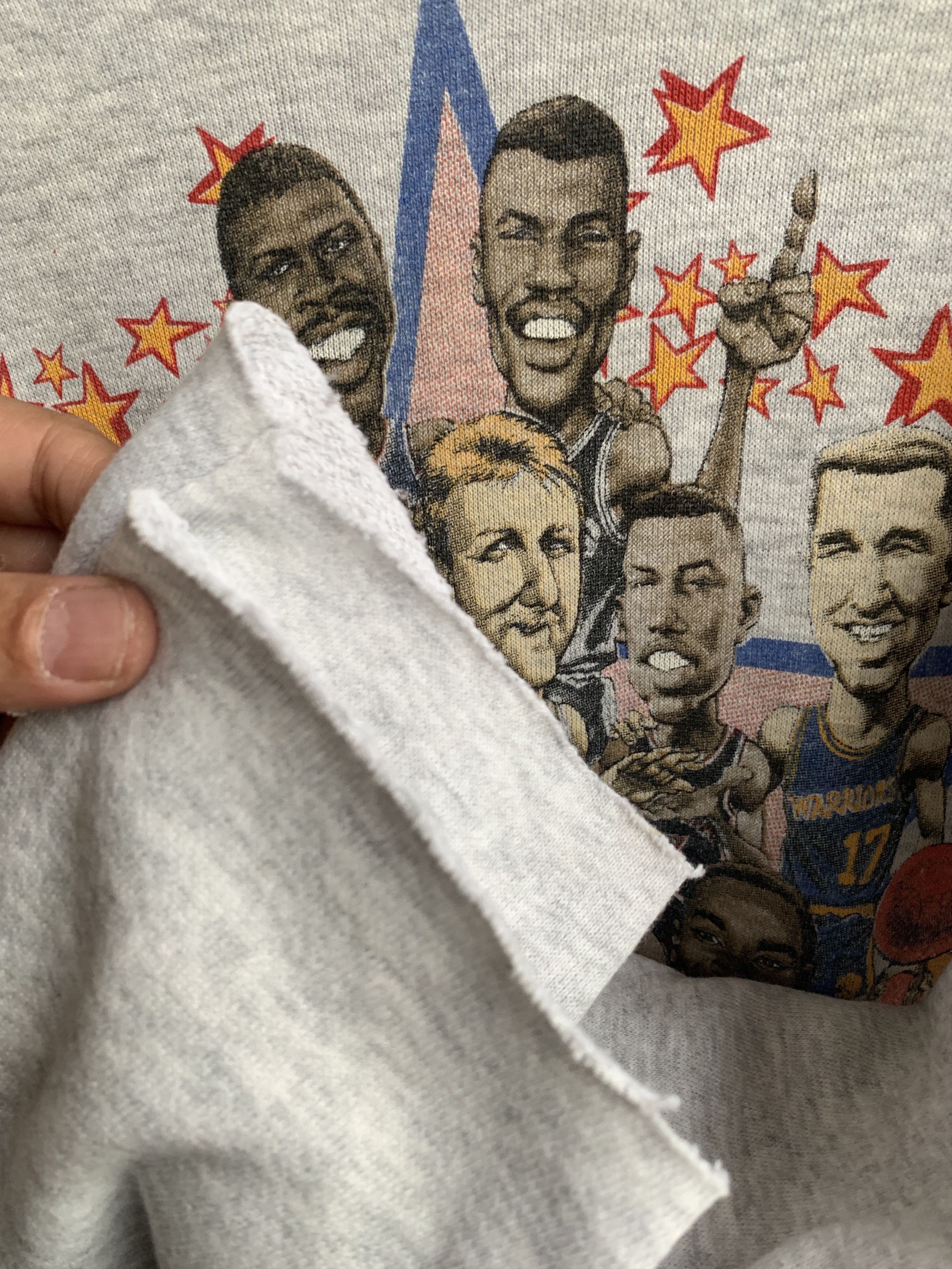 NBA Vintage 1990 NBA All Star Charlotte Sweatshirt Size US L / EU 52-54 / 3 - 4 Thumbnail