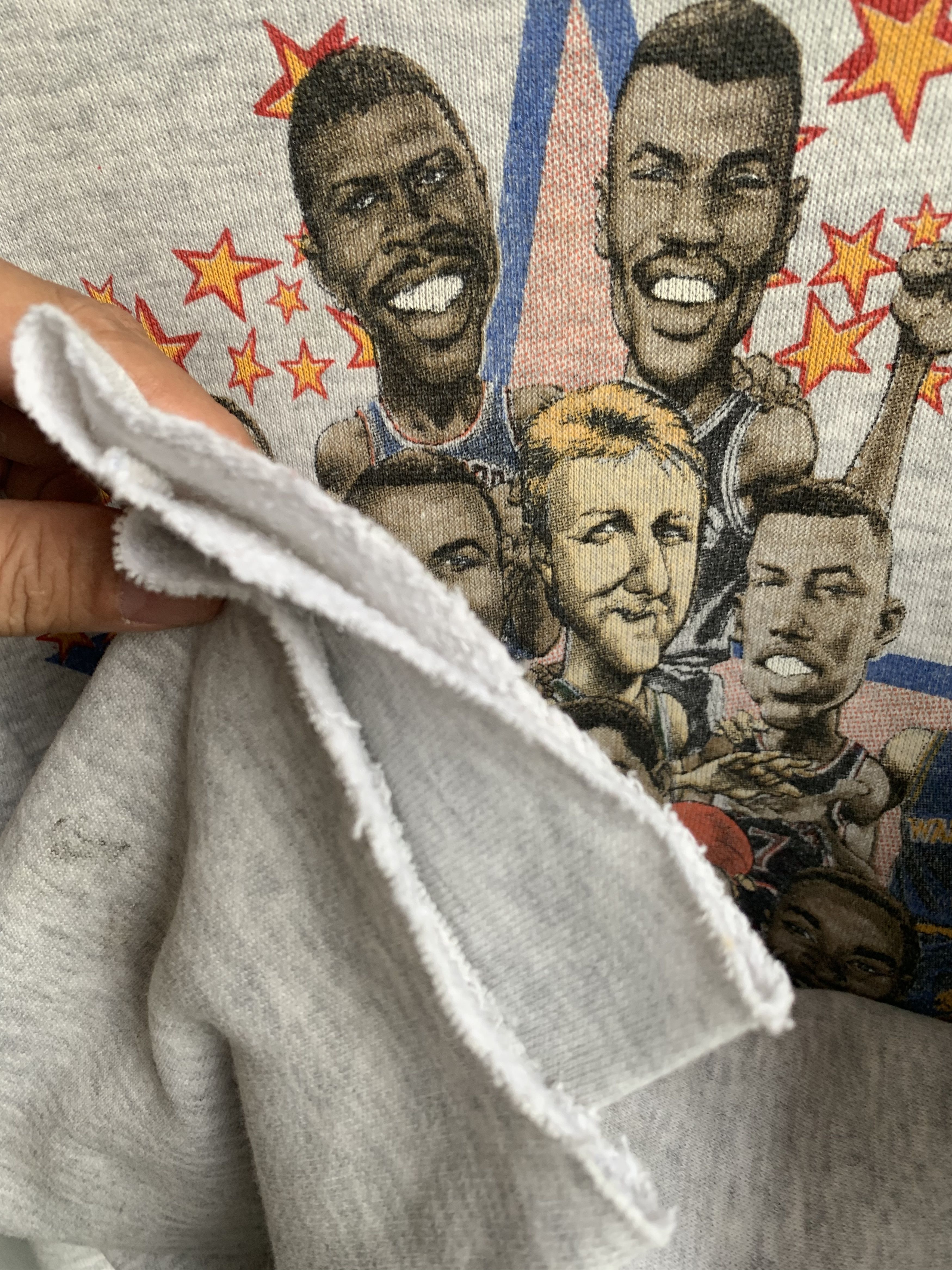 NBA Vintage 1990 NBA All Star Charlotte Sweatshirt Size US L / EU 52-54 / 3 - 5 Thumbnail