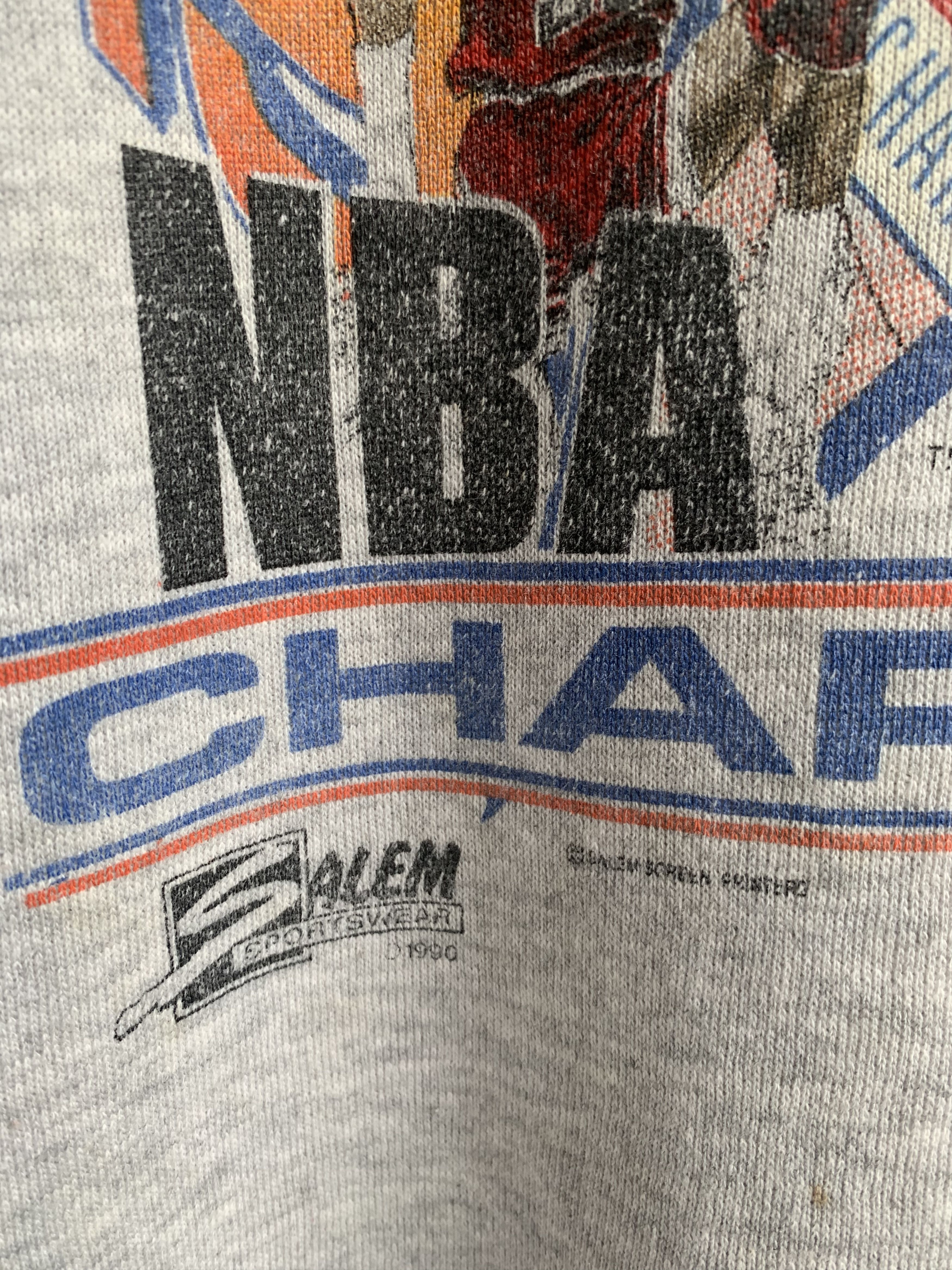NBA Vintage 1990 NBA All Star Charlotte Sweatshirt Size US L / EU 52-54 / 3 - 3 Thumbnail