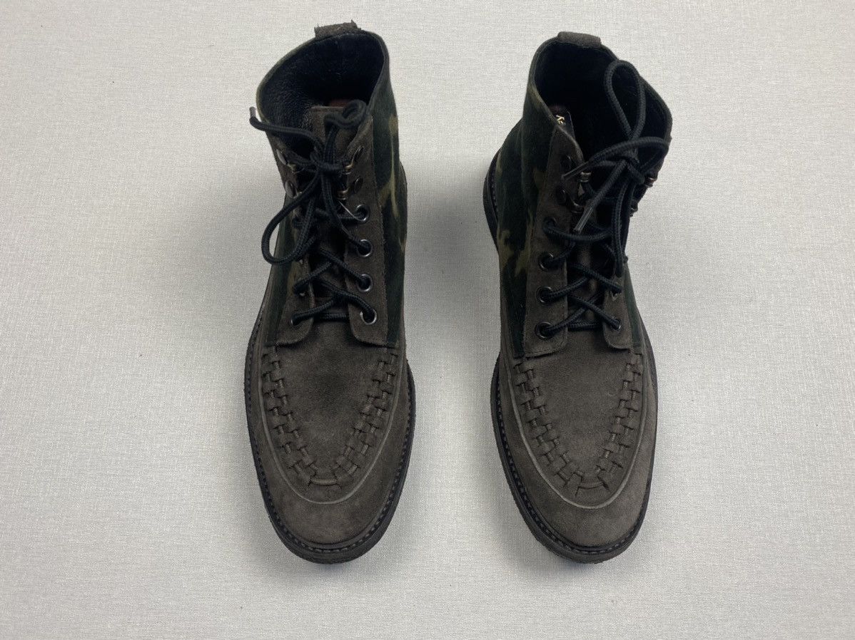 Allsaints Mens Allsaints High Top Leather Boots size 41 Size US 7 / EU 40 - 4 Thumbnail