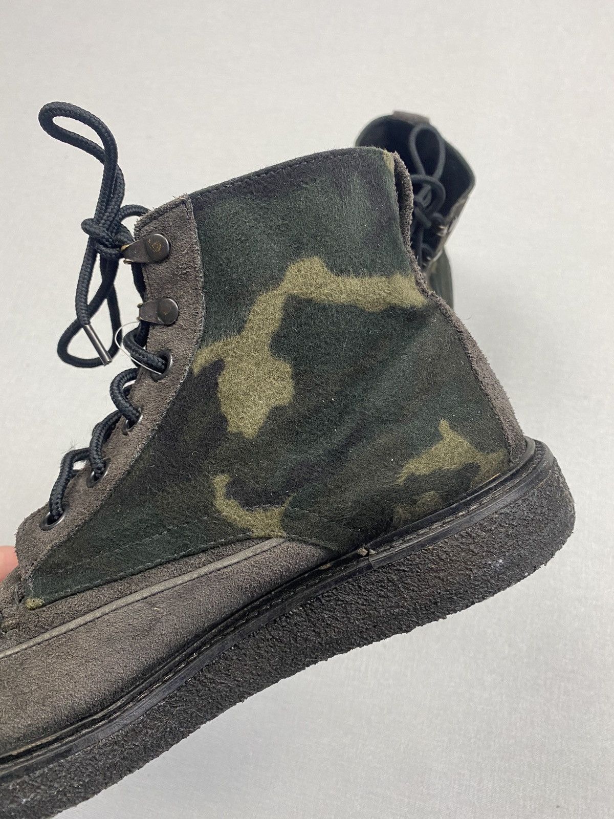 Allsaints Mens Allsaints High Top Leather Boots size 41 Size US 7 / EU 40 - 5 Thumbnail